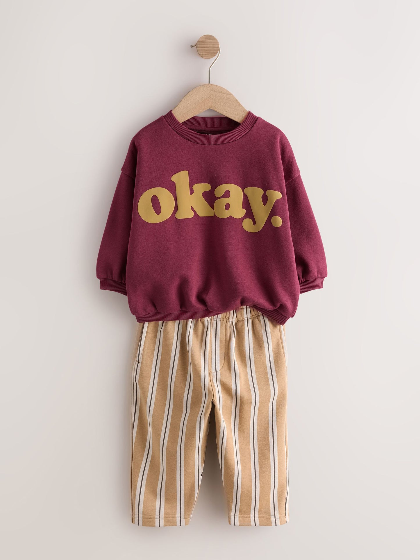 Dsiney Kidz - Red Crew Neck Joggers Set (3mths-7yrs) image 6