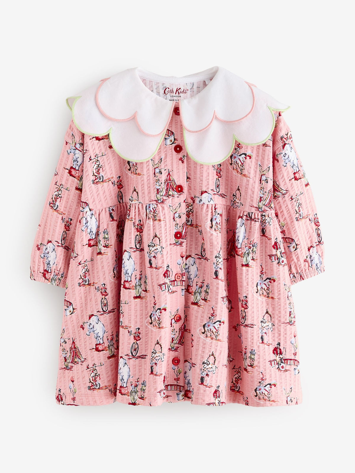 Dsiney Kidz - Pink Cath Kidston Collared Button Through Dress (3mths-7yrs) image 5