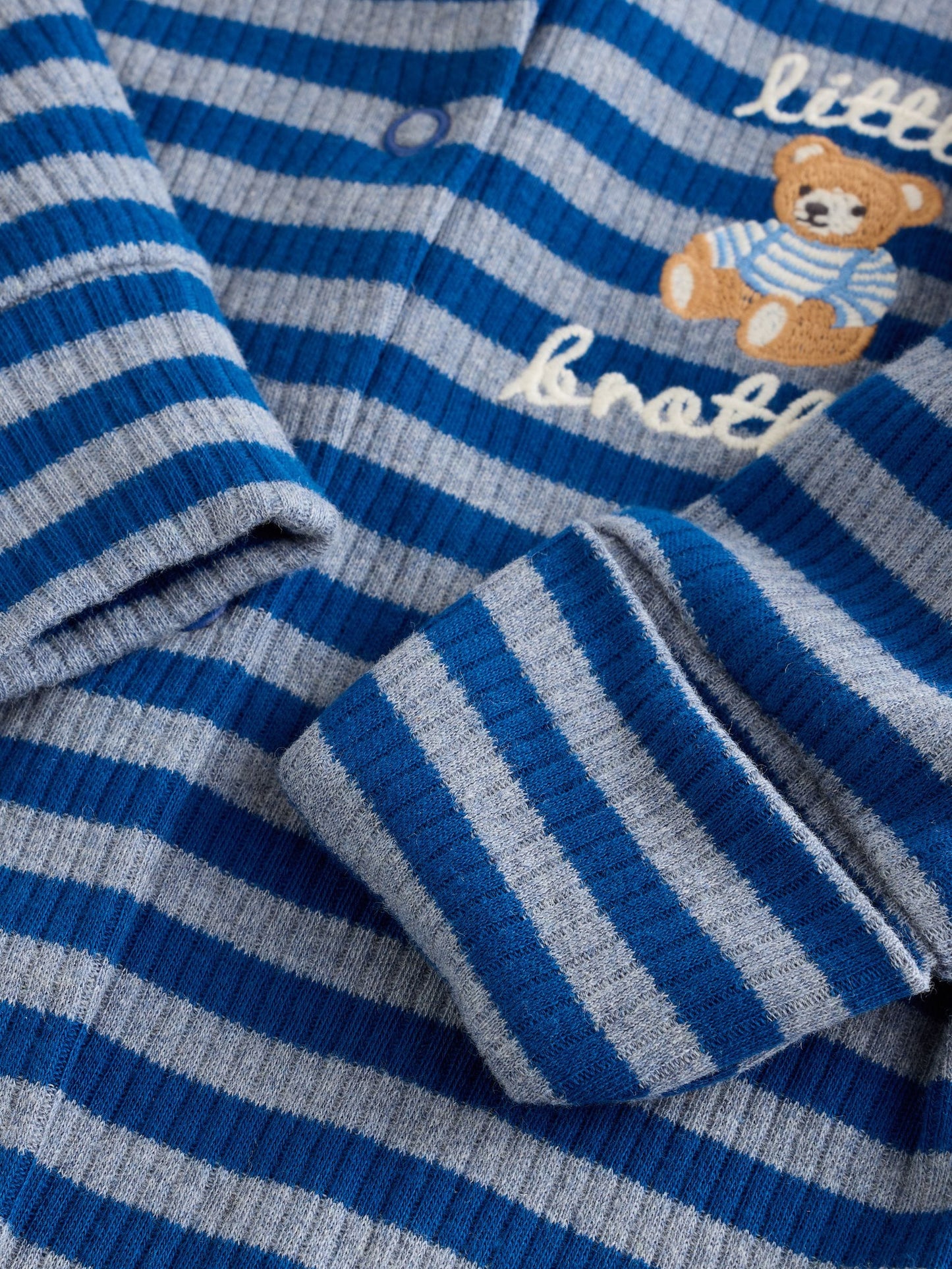 Dsiney Kidz - Navy Little Brother Family Baby Sleepsuit (0-2yrs) image 8