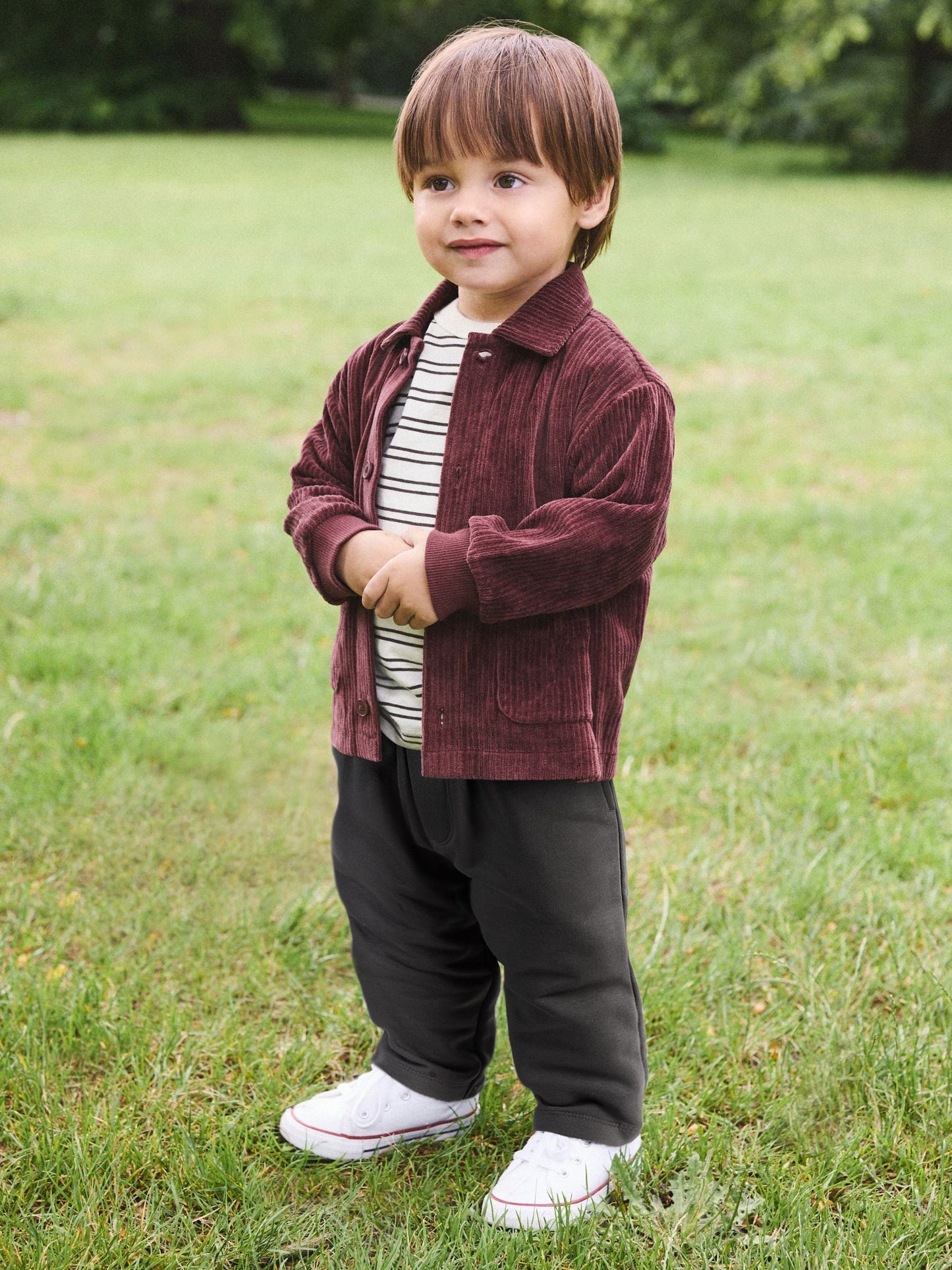 Dsiney Kidz - Burgundy Red Smart Jacket Top & Trousers Set 3 Piece (3mths-7yrs) image 1