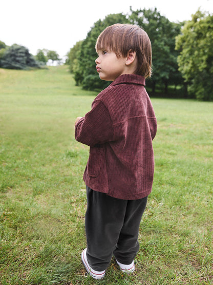 Dsiney Kidz - Burgundy Red Smart Jacket Top & Trousers Set 3 Piece (3mths-7yrs) image 3