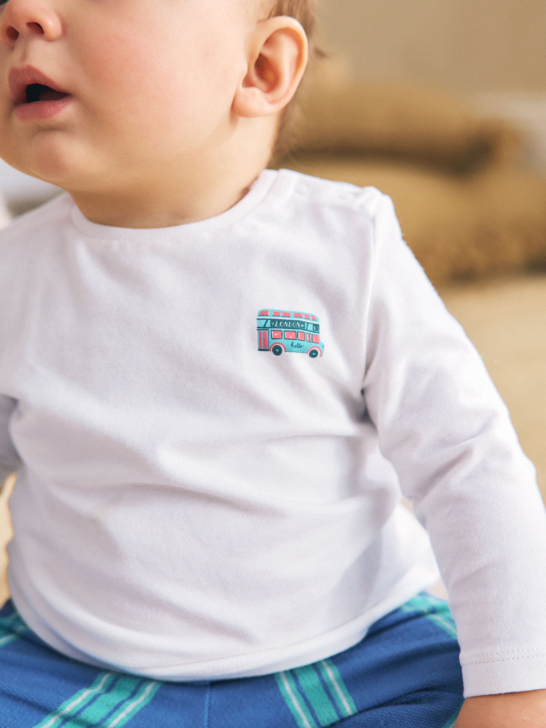 Blue/Green Seminal X Car Pintos Top and Joggers Baby Set (0mths-2yrs) image 4