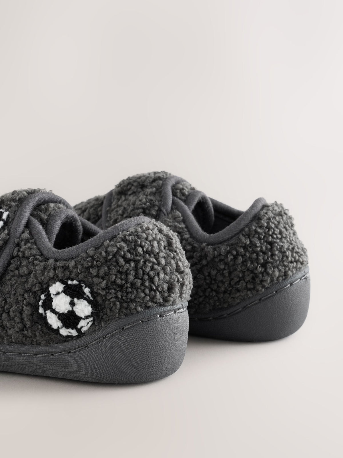 Dsiney Kidz - Grey Football Touch Fastening Cupsole Slippers image 4