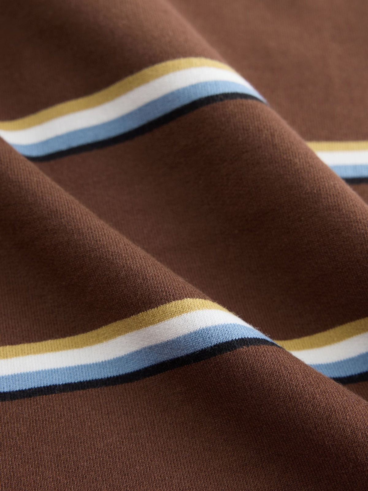 Dsiney Kidz - Brown/Cream Long Sleeve Rugby Polo Top (3mths-7yrs) image 7