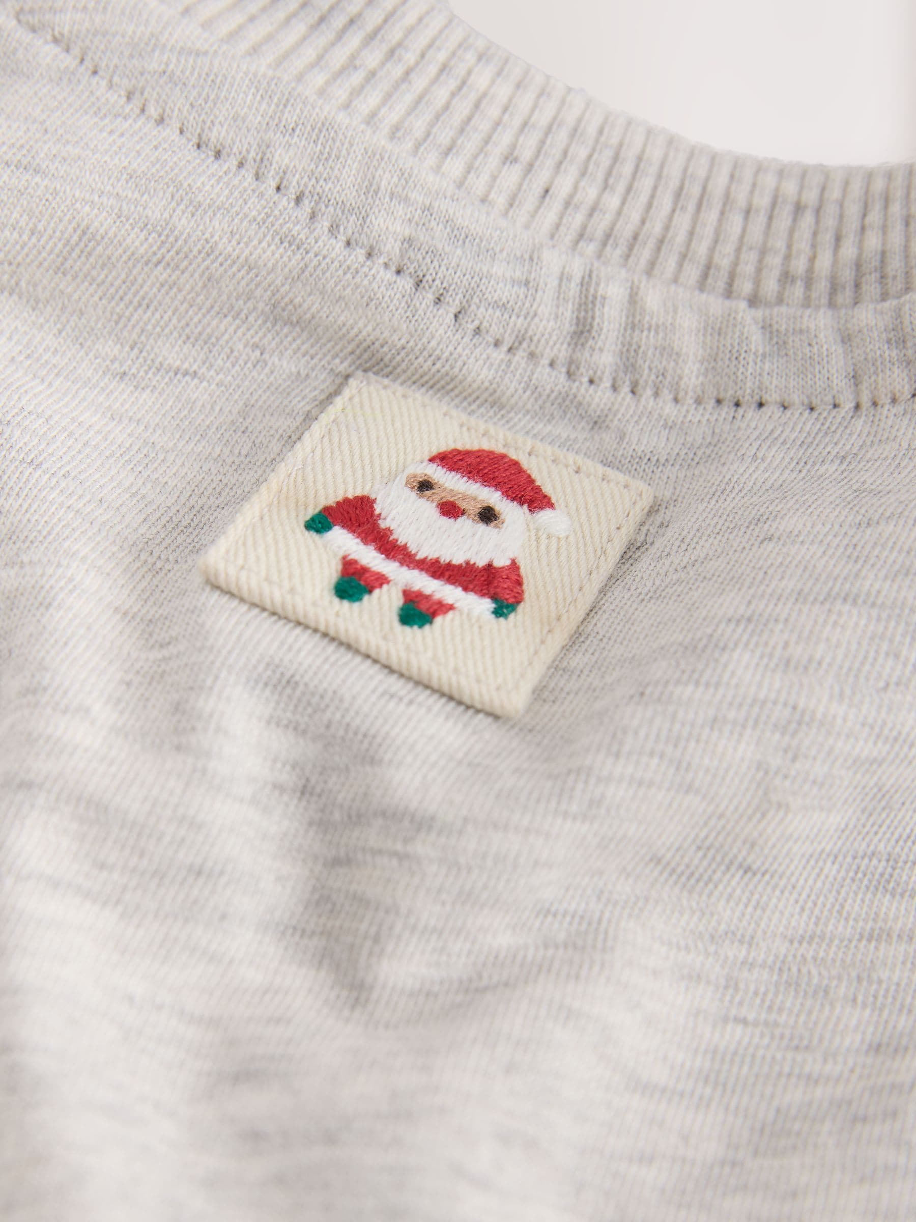 Dsiney Kidz - Cream Embroidered Long Sleeve Christmas T-Shirt (3mths-7yrs) image 7