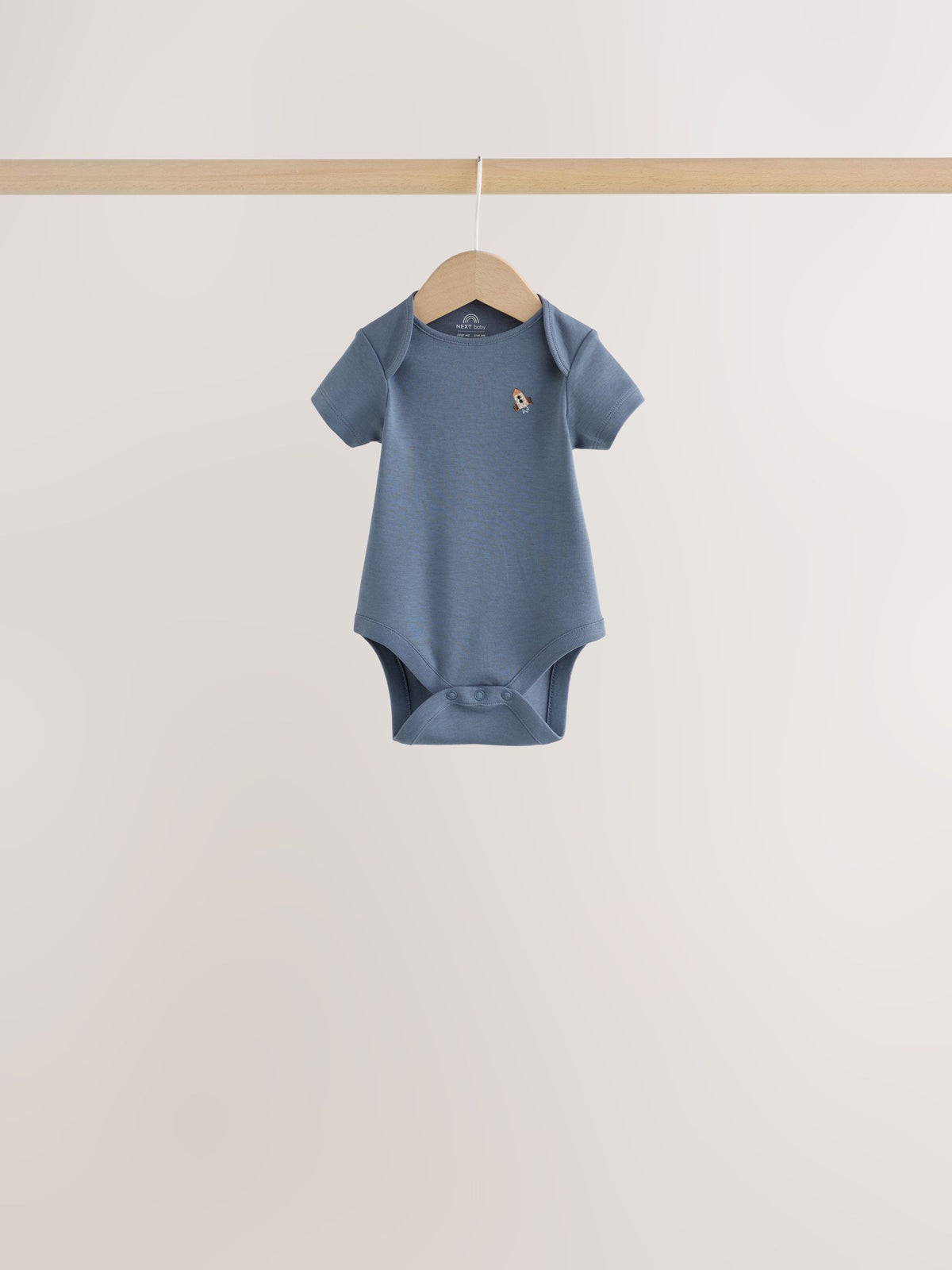 Dsiney Kidz - Blue Character Short Sleeve Baby Bodysuits 7 Pack image 7