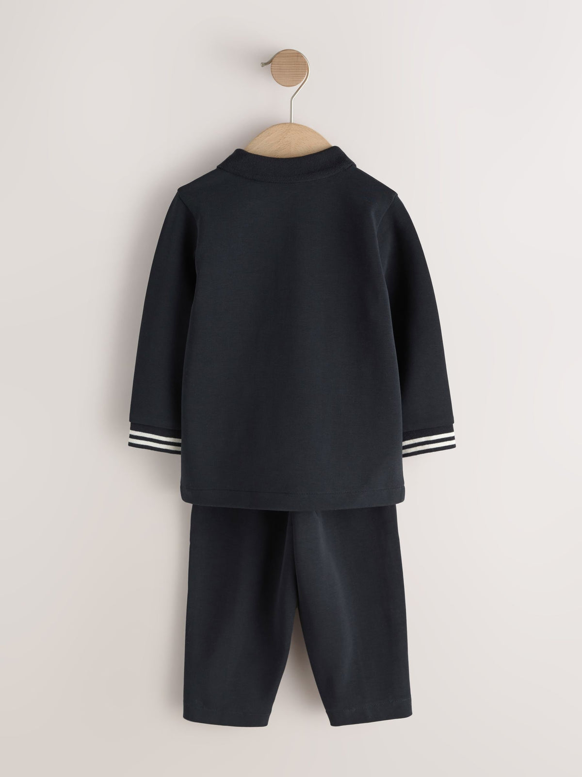 Dsiney Kidz - Navy Long Sleeve Polo Top and Joggers Set (3mths-7yrs) image 7