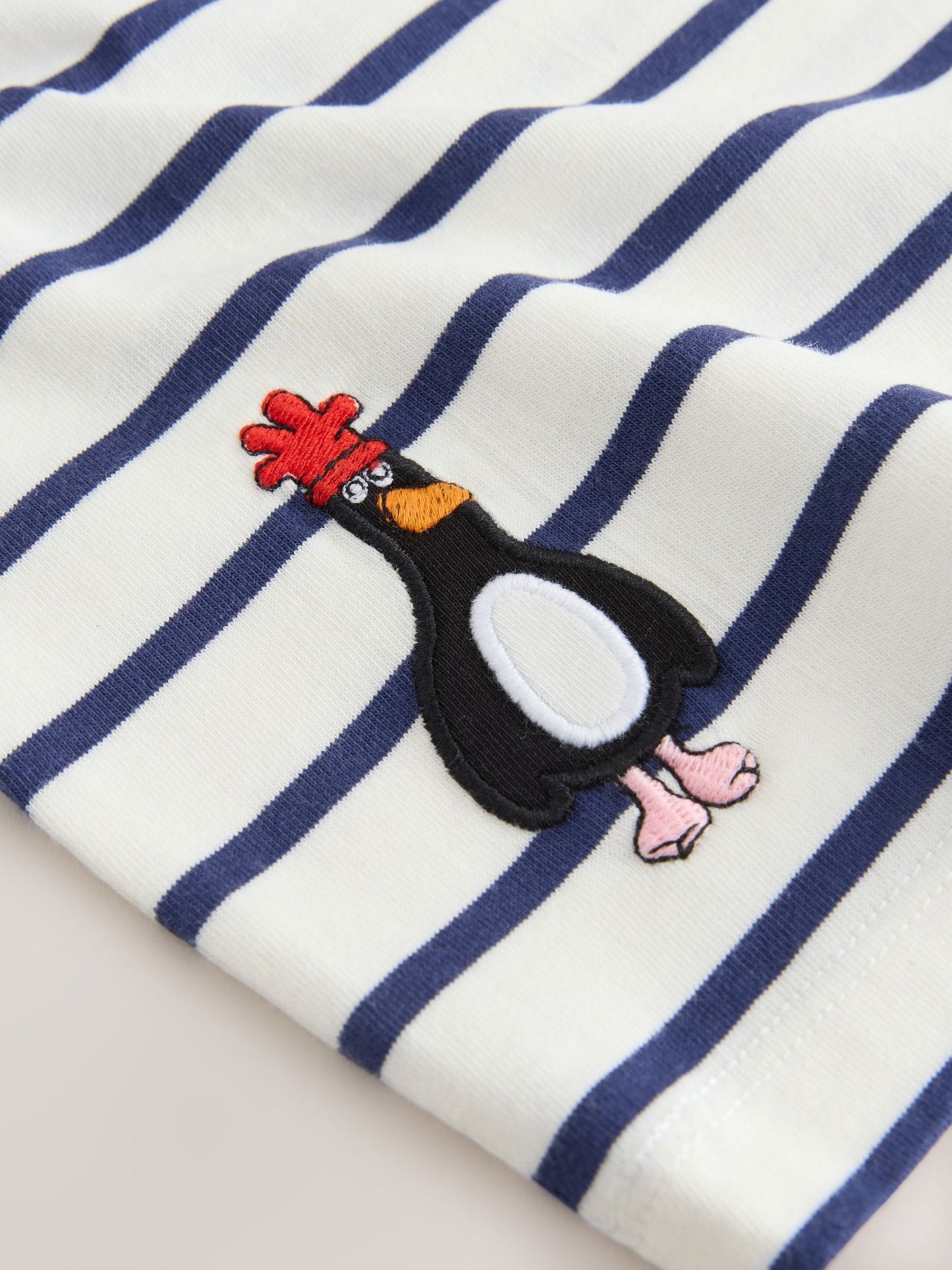 Dsiney Kidz - White Stripe Long Sleeve Wallace & Gromit T-Shirt (3mths-8yrs) image 6