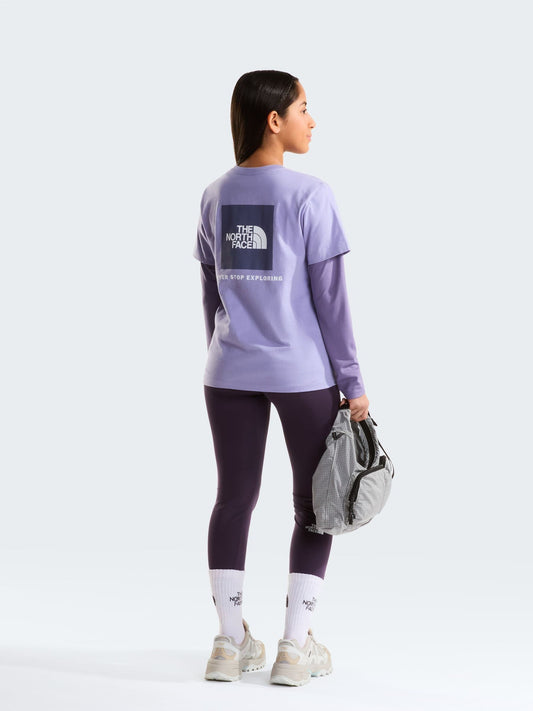 Dsiney Kidz - The North Face Purple Teen Evolution Box NSE Back Graphic T-Shirt image 2