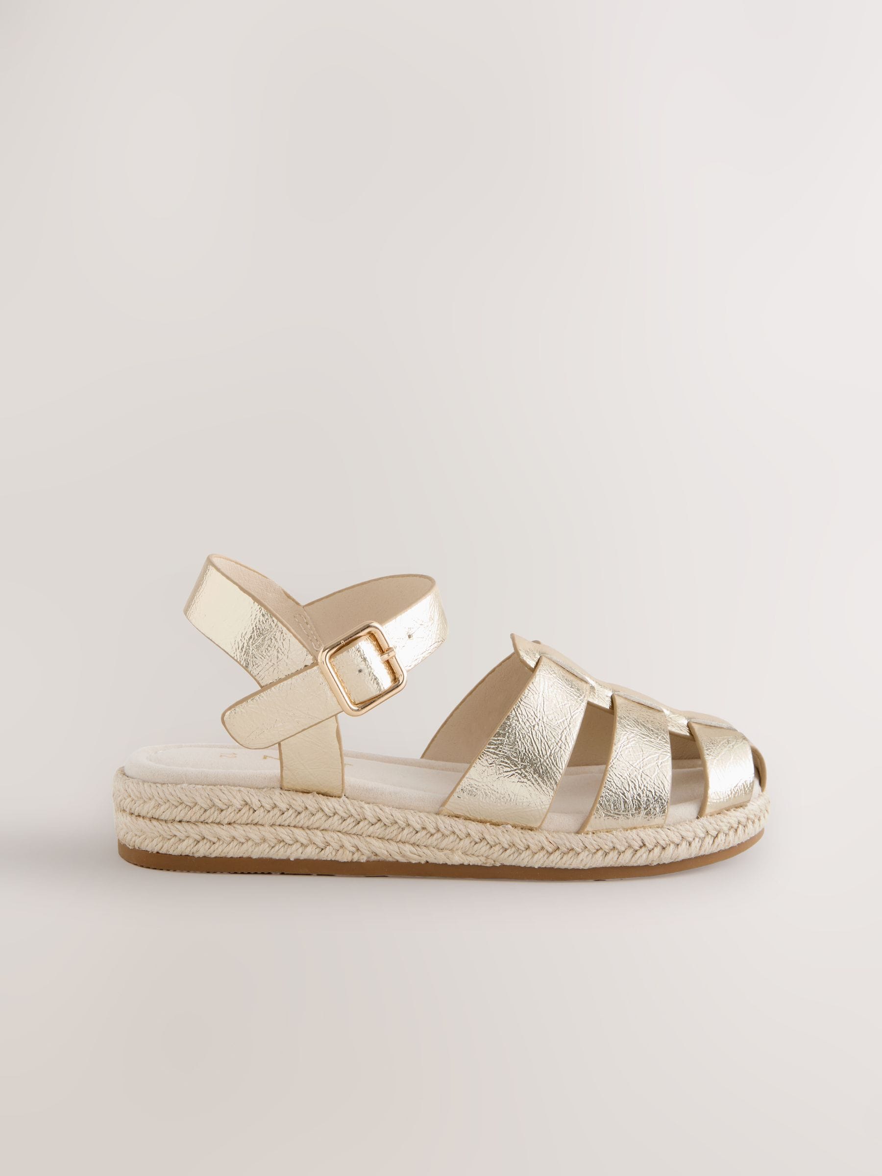 Gold Standard Fit (F) Wedge Fisherman Sandals image 2