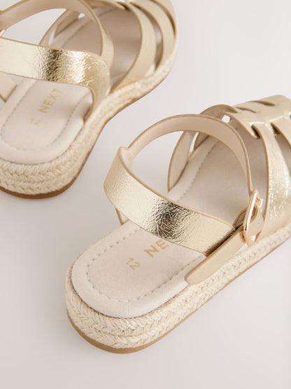 Gold Standard Fit (F) Wedge Fisherman Sandals image 4