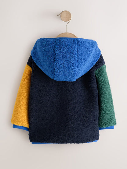 Dsiney Kidz - Multi Bright Colourblock Hooded Fleece (3mths-7yrs) image 2
