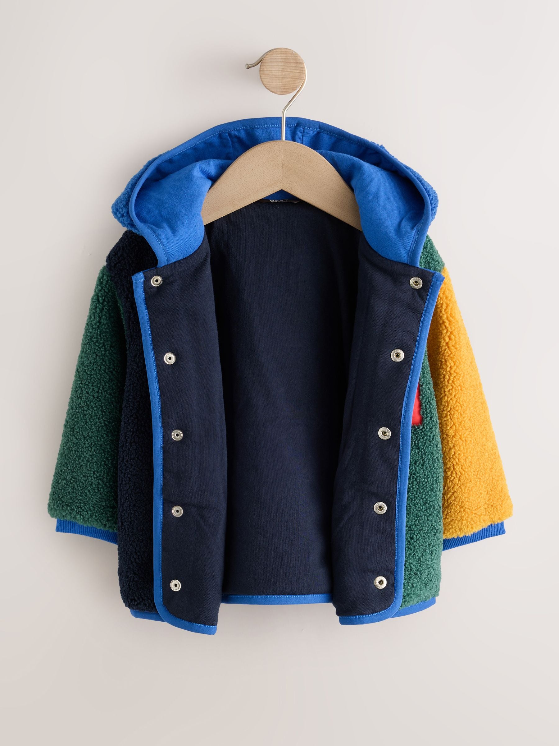 Dsiney Kidz - Multi Bright Colourblock Hooded Fleece (3mths-7yrs) image 3