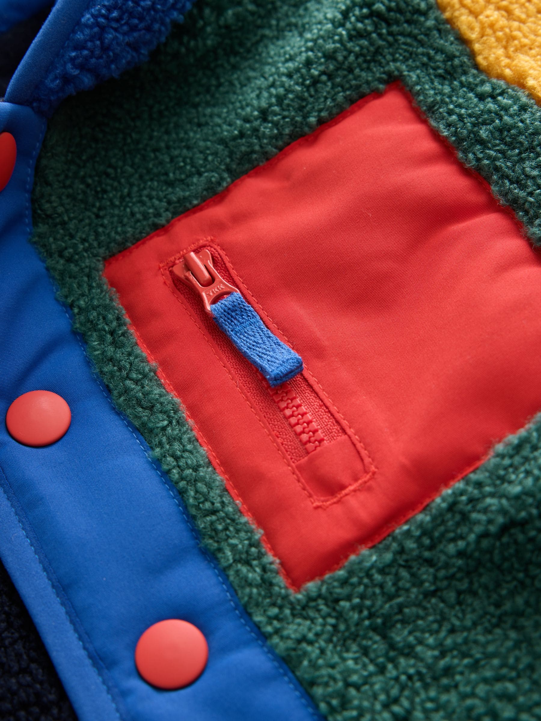 Dsiney Kidz - Multi Bright Colourblock Hooded Fleece (3mths-7yrs) image 4