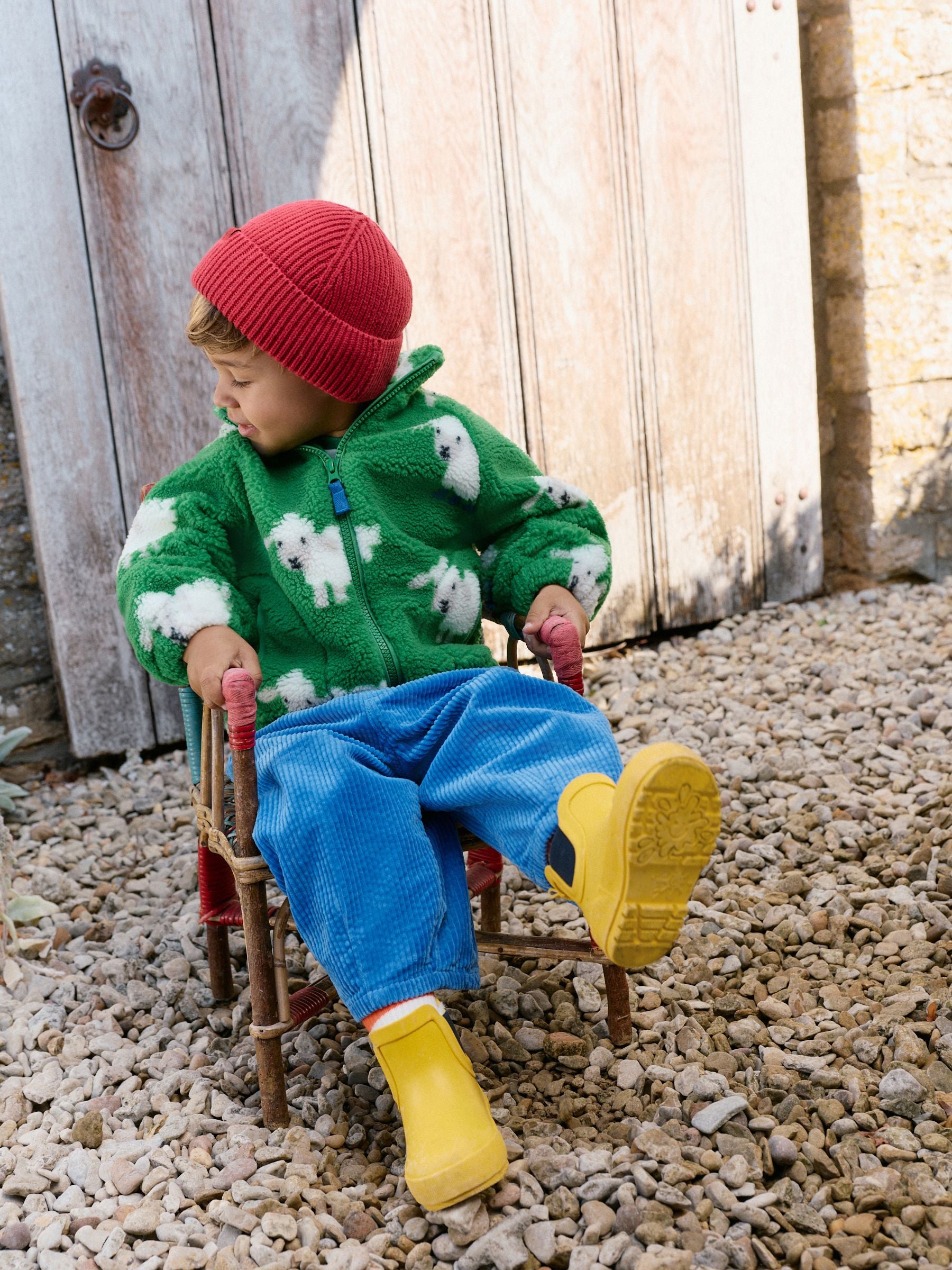 Dsiney Kidz - Green Sheep All Over Print Fleece (3mths-7yrs) image 2