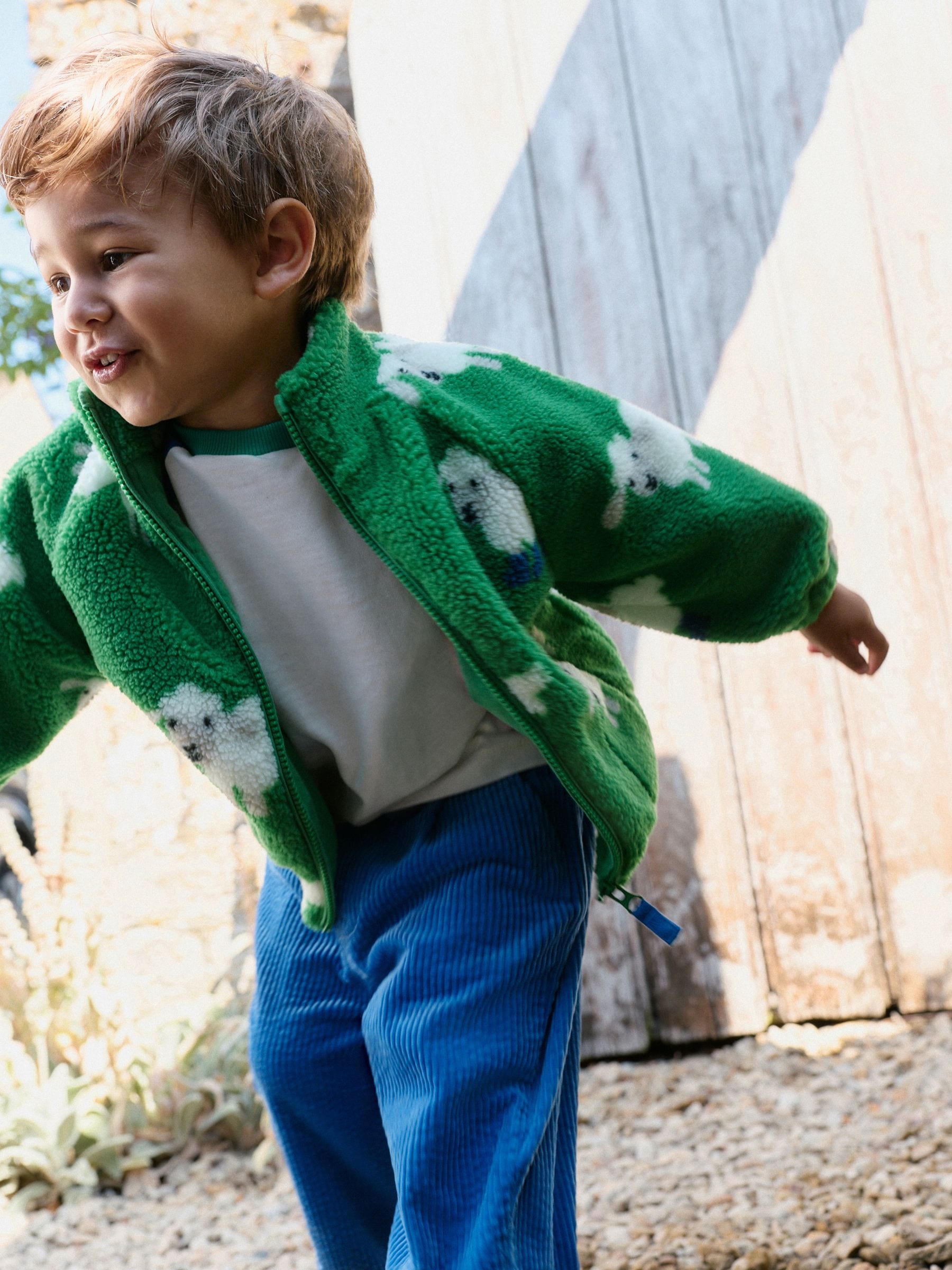 Dsiney Kidz - Green Sheep All Over Print Fleece (3mths-7yrs) image 4