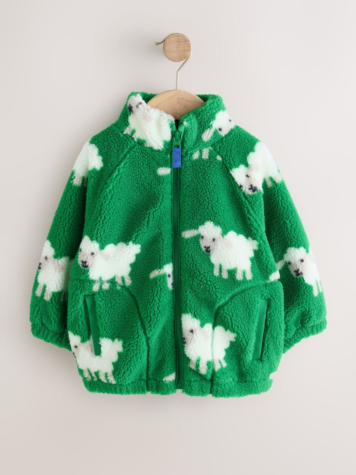 Dsiney Kidz - Green Sheep All Over Print Fleece (3mths-7yrs) image 5