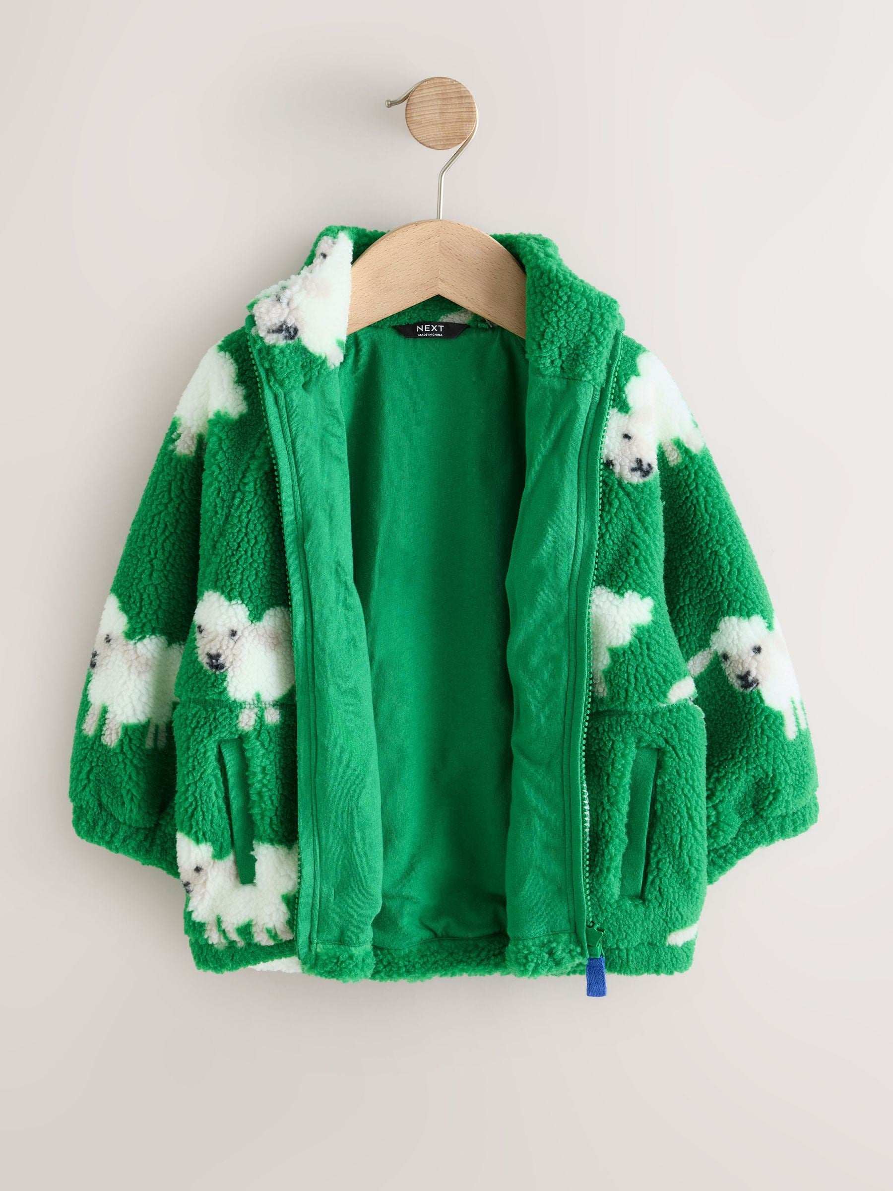 Dsiney Kidz - Green Sheep All Over Print Fleece (3mths-7yrs) image 6