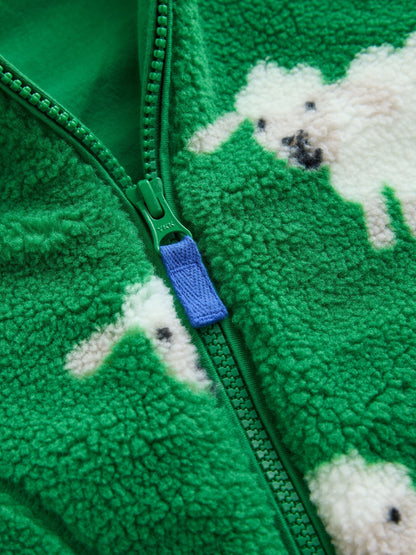 Dsiney Kidz - Green Sheep All Over Print Fleece (3mths-7yrs) image 8