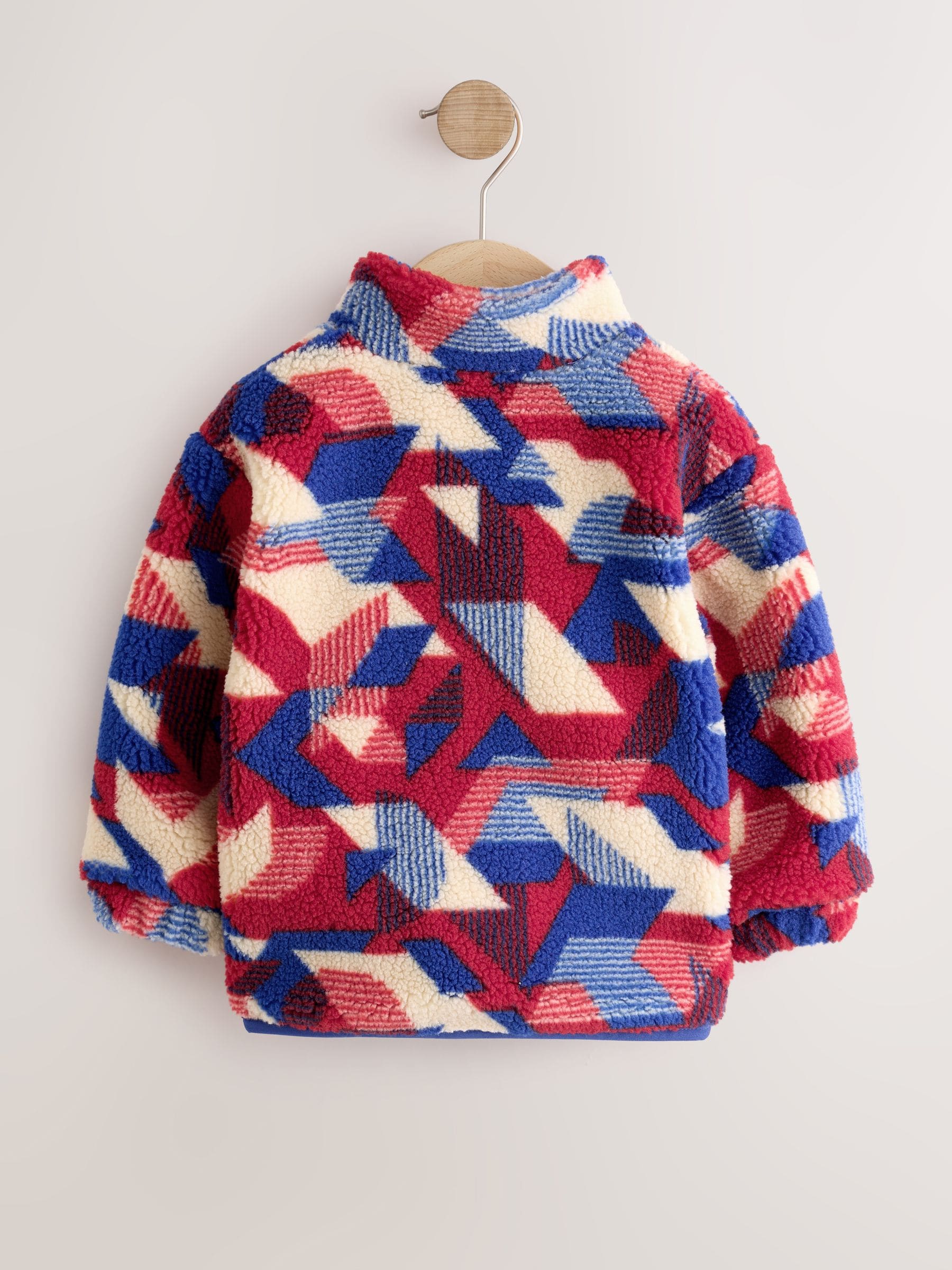 Dsiney Kidz - Red/Blue Aztech All Over Print Fleece (3mths-7yrs) image 7