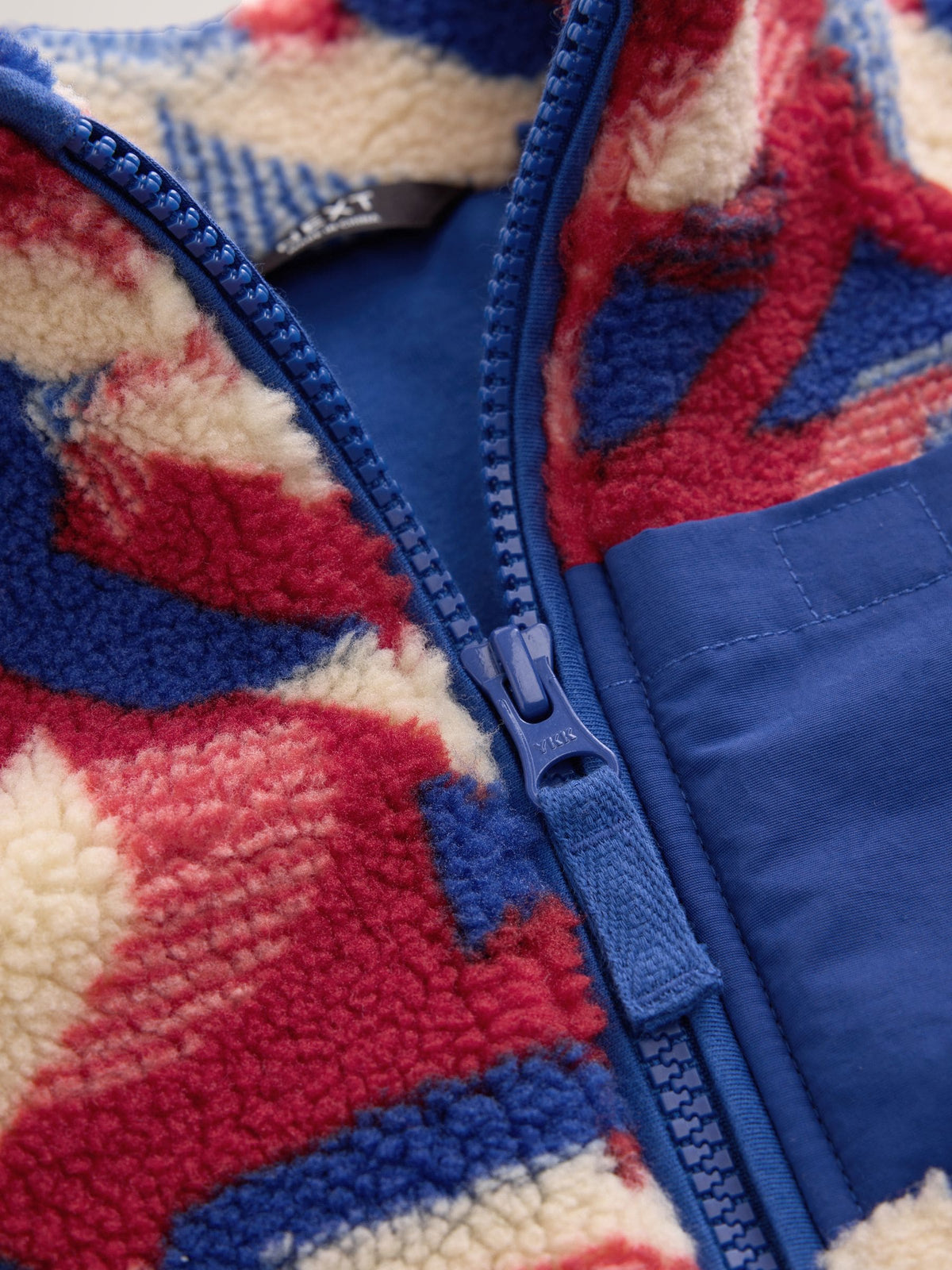 Dsiney Kidz - Red/Blue Aztech All Over Print Fleece (3mths-7yrs) image 8