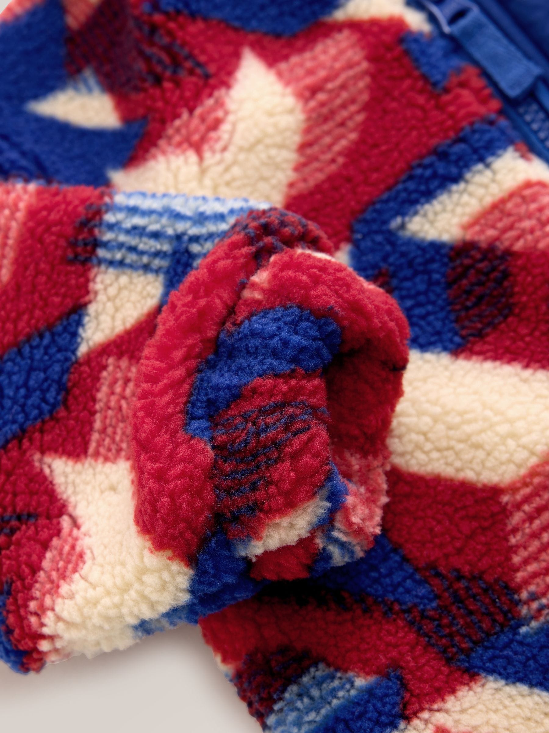 Dsiney Kidz - Red/Blue Aztech All Over Print Fleece (3mths-7yrs) image 9