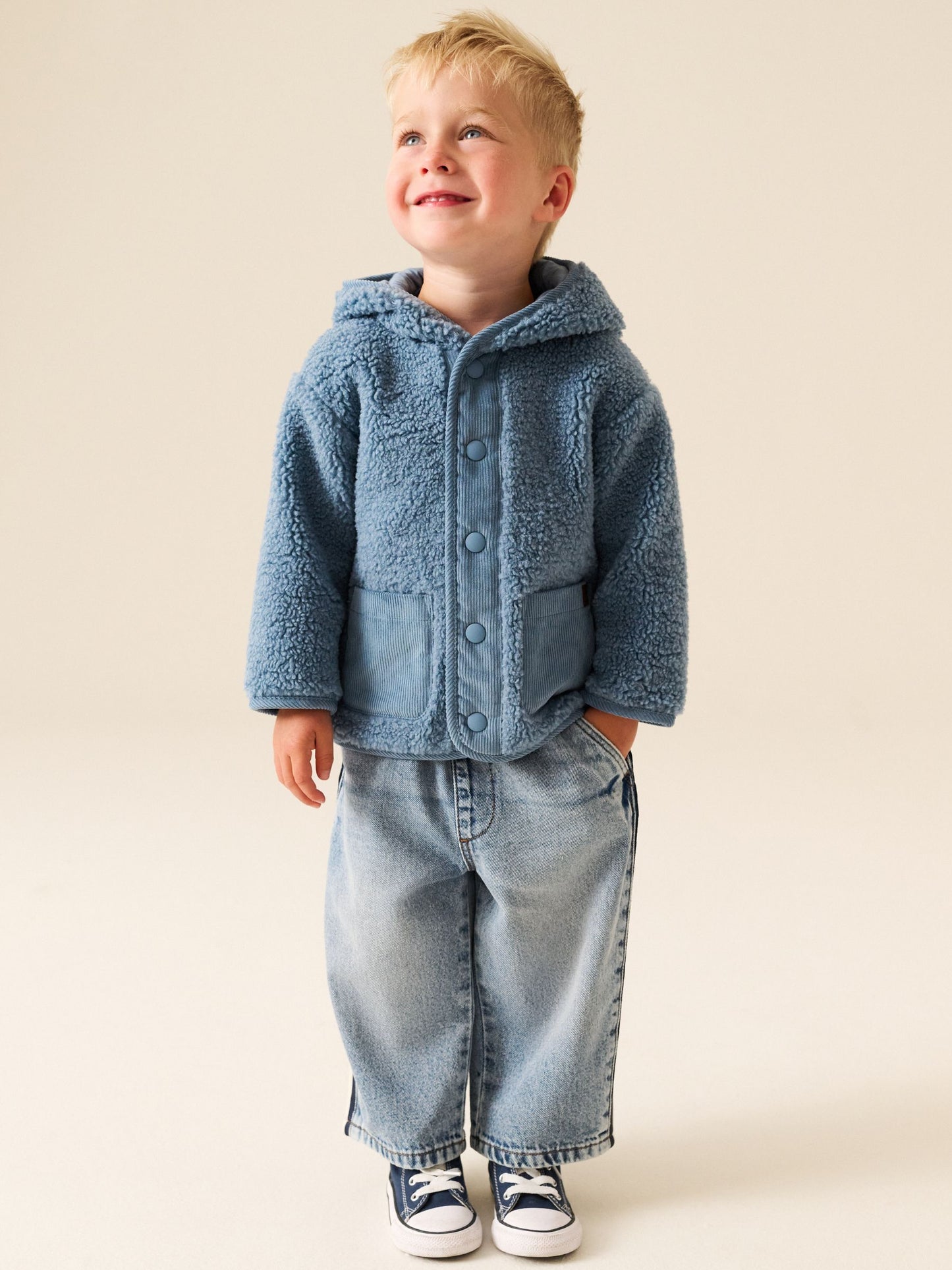 Dsiney Kidz - Blue Hooded Fleece (3mths-7yrs) image 2