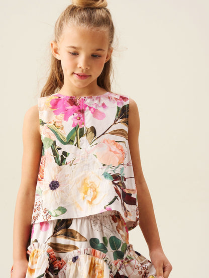 Dsiney Kidz - Angel & Rocket Cream Dahlia Multi Tie Back Shell Top image 1