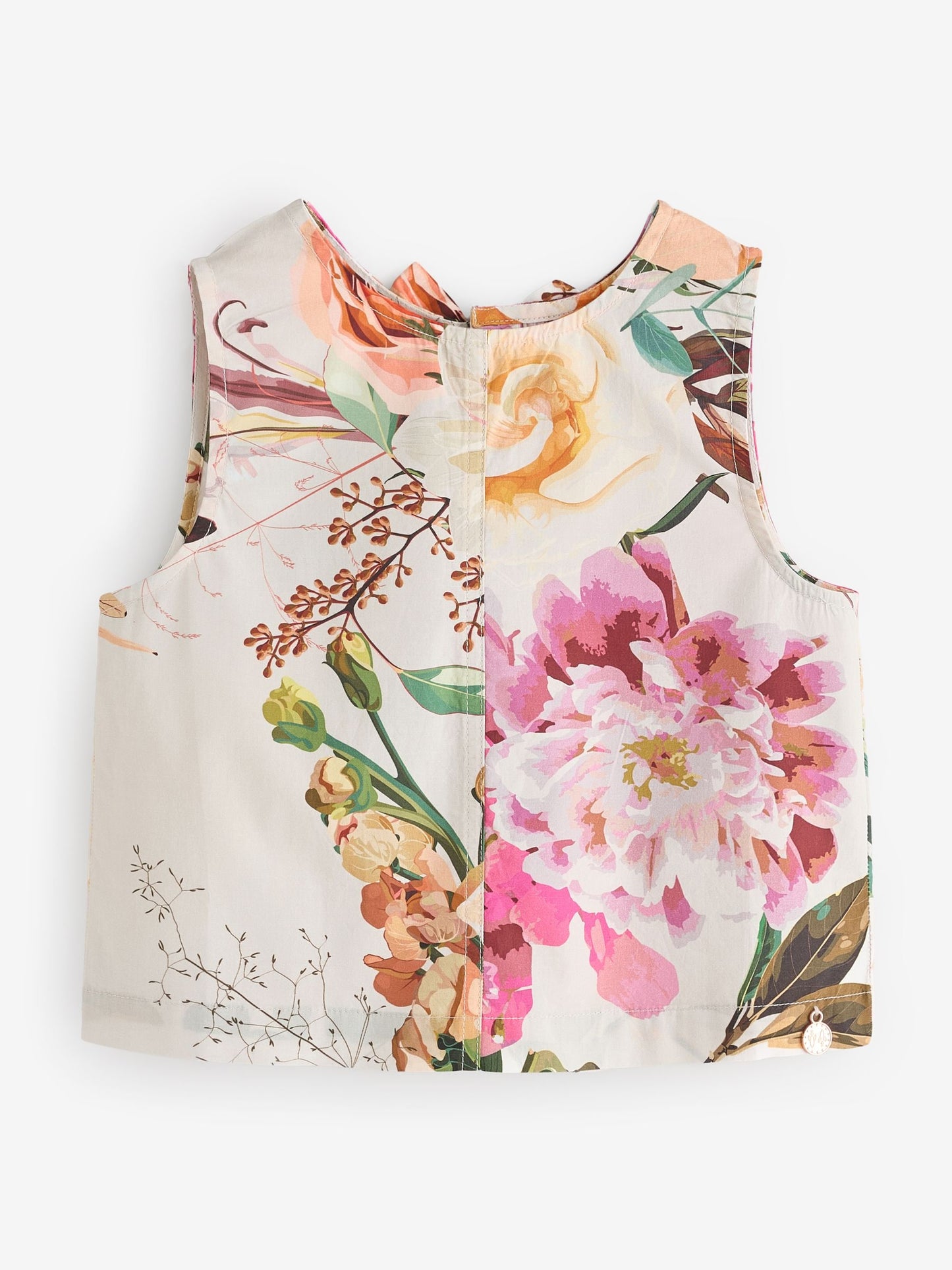 Dsiney Kidz - Angel & Rocket Cream Dahlia Multi Tie Back Shell Top image 7