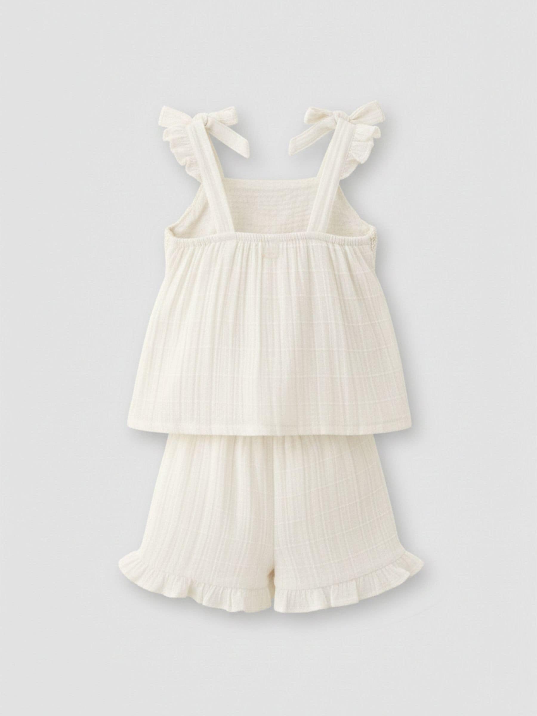 Dsiney Kidz - Angel & Rocket White Liv Crochet Frill Top And Shorts image 6