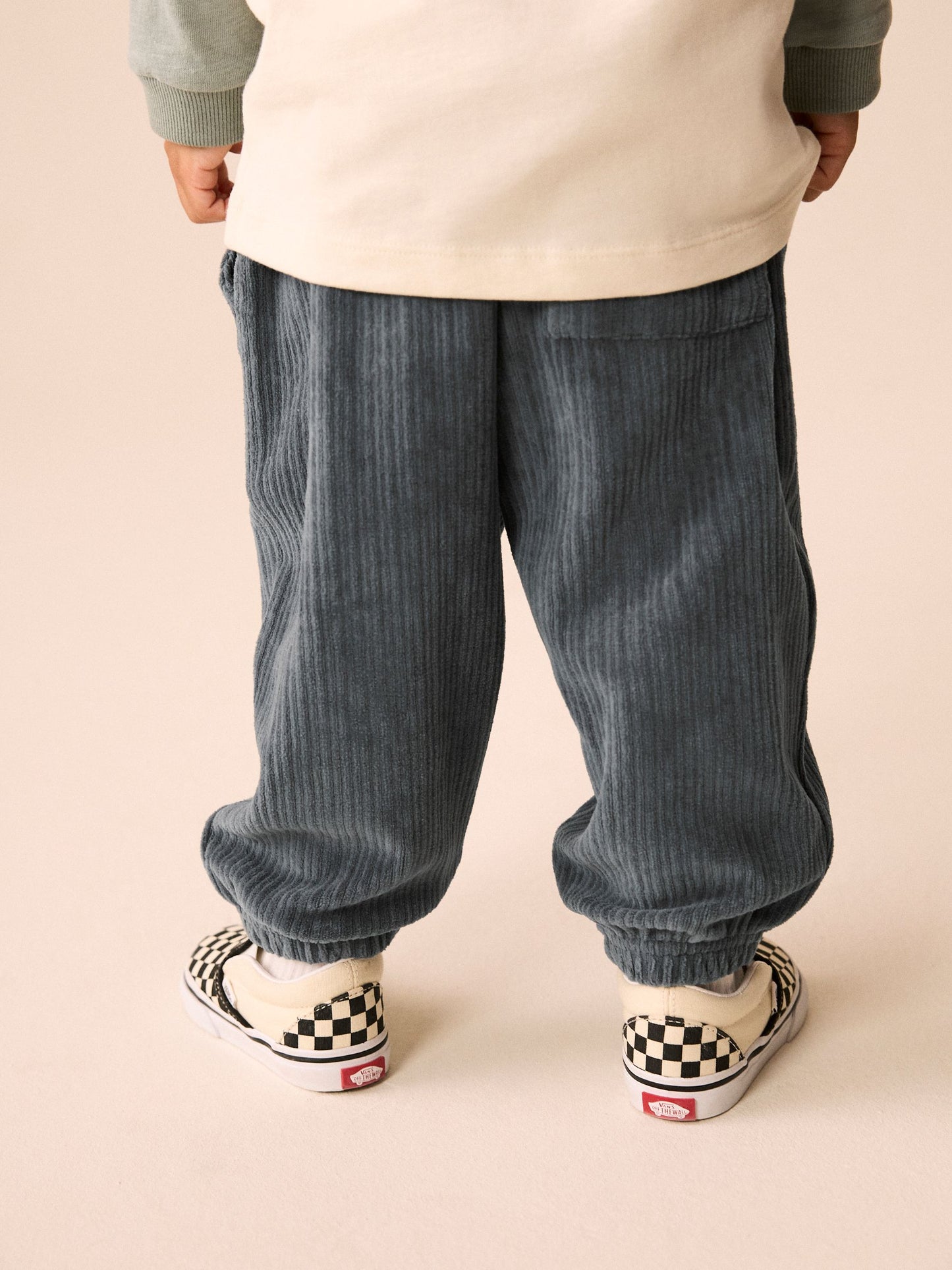 Dsiney Kidz - Blue Cord Cuffed Joggers (3mths-7yrs) image 3