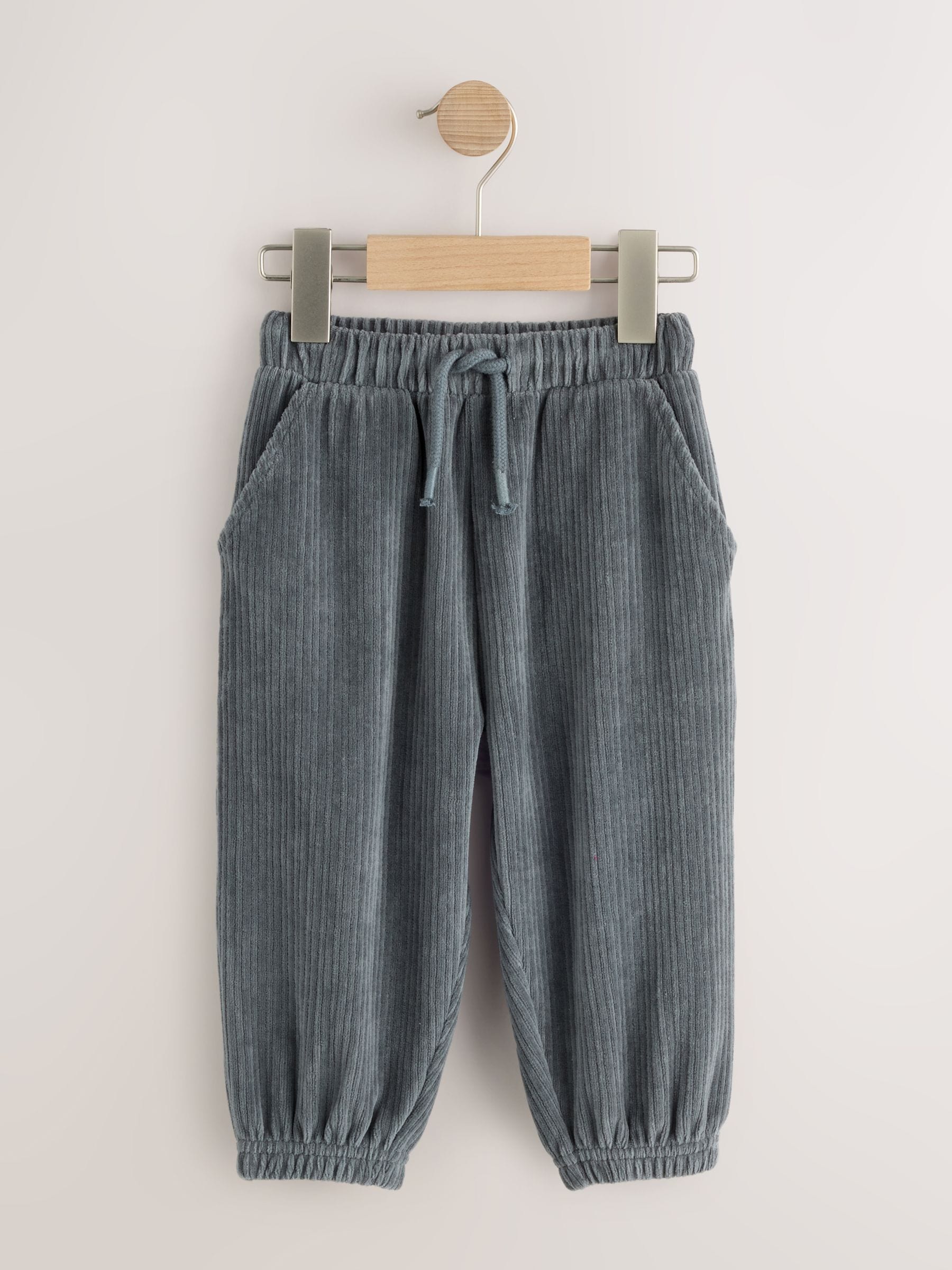 Dsiney Kidz - Blue Cord Cuffed Joggers (3mths-7yrs) image 4