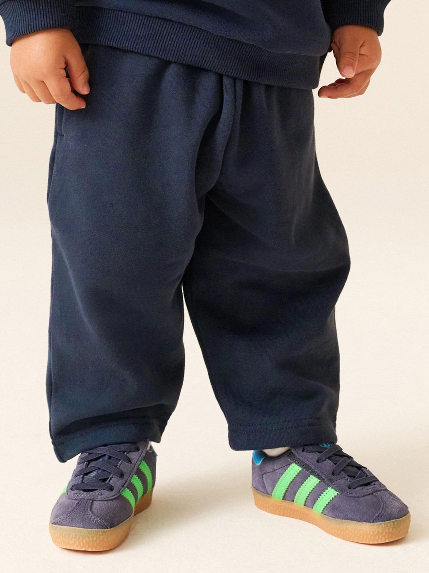Dsiney Kidz - Navy Wide Fit Soft Touch Jersey Joggers (3mths-7yrs) image 1