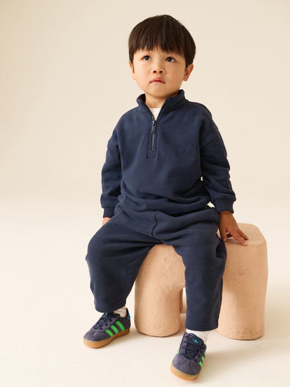 Dsiney Kidz - Navy Wide Fit Soft Touch Jersey Joggers (3mths-7yrs) image 2