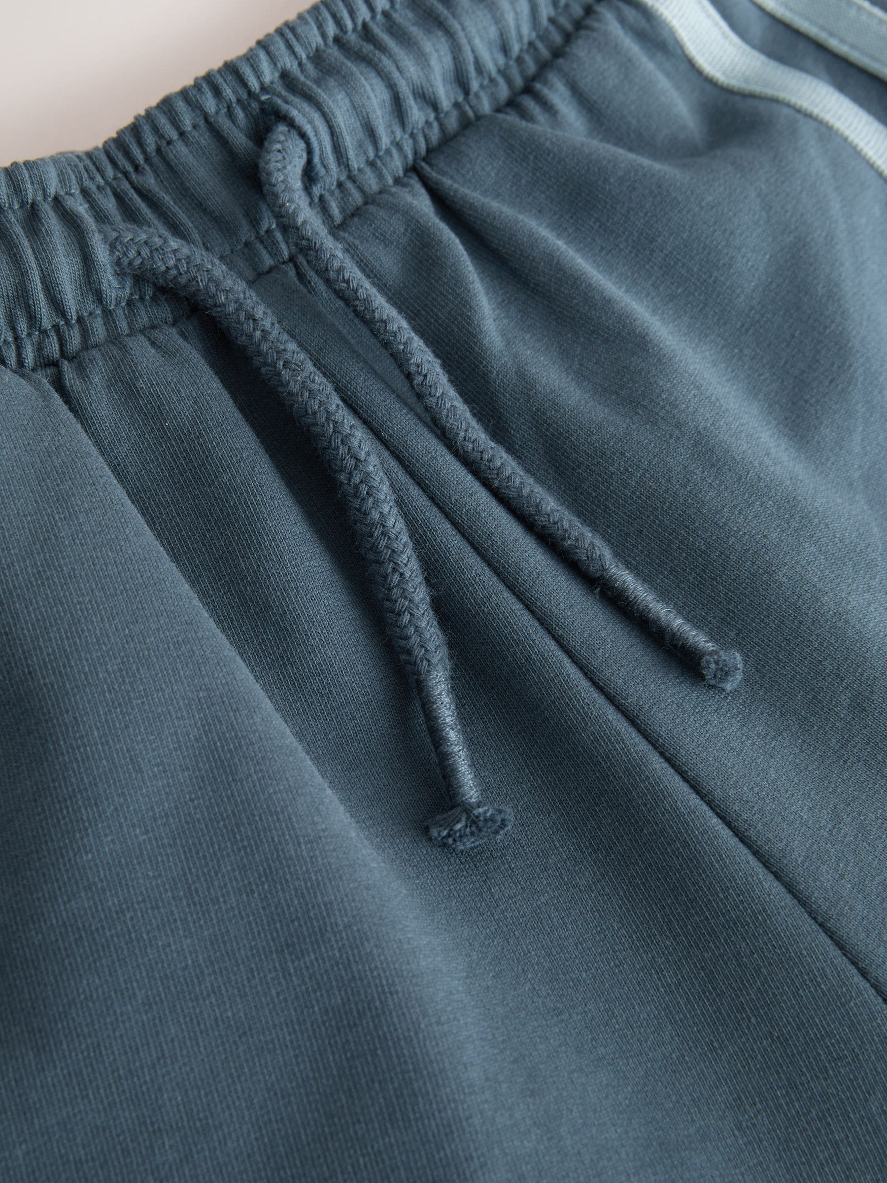 Teal Blue Wide Leg Side Stripe Joggers (3mths-7yrs) image 7