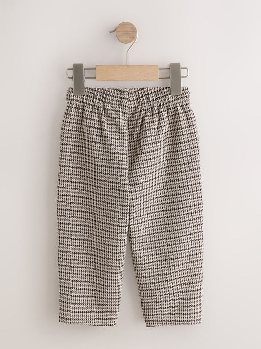 Dsiney Kidz - Brown Textured Smart Joggers (3mths-7yrs) image 2