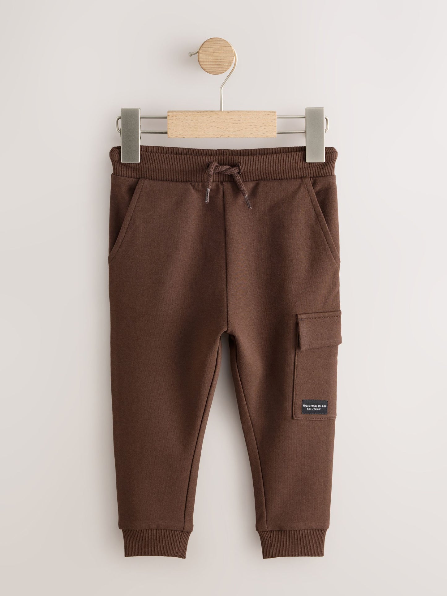Dsiney Kidz - Chocolate Brown Skinny Utility Joggers (3mths-7yrs) image 1