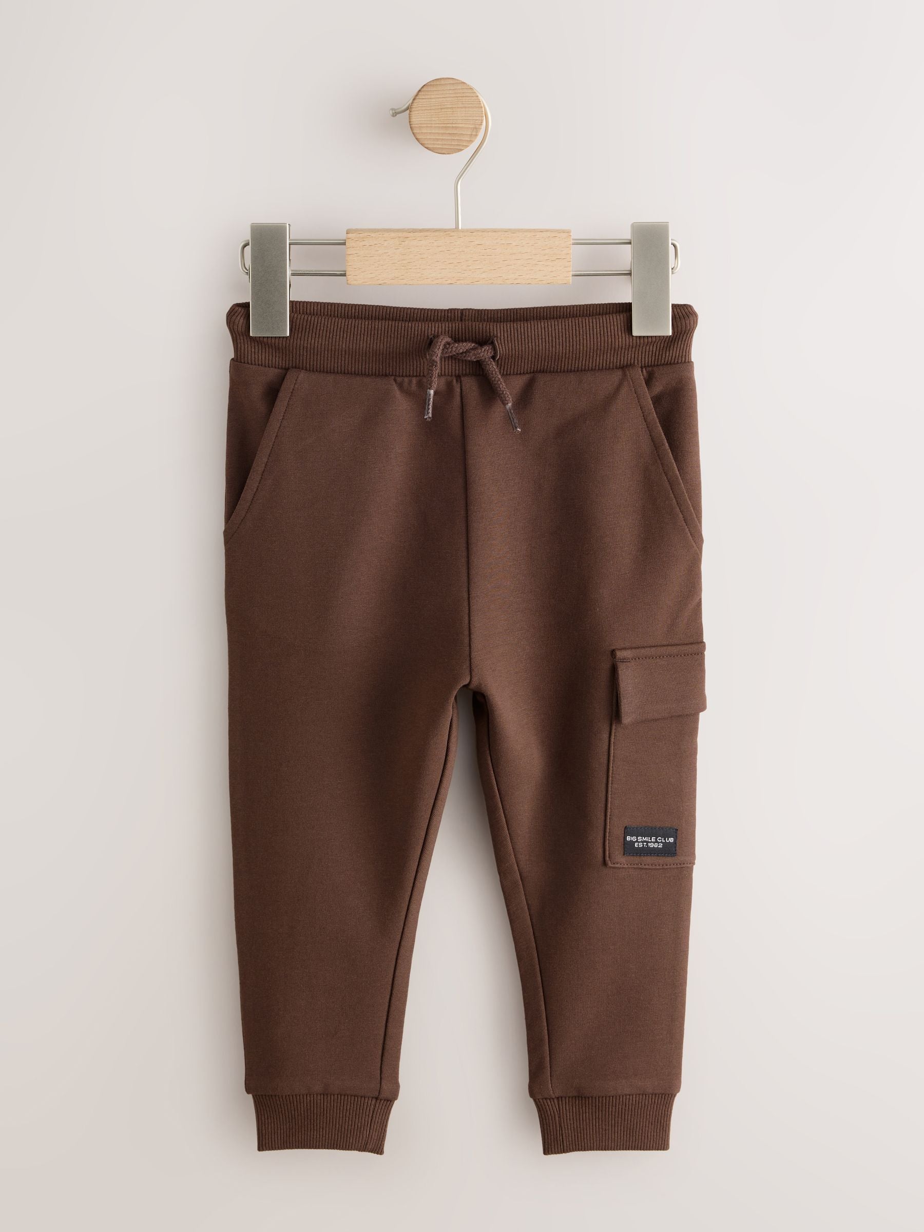 Dsiney Kidz - Chocolate Brown Skinny Utility Joggers (3mths-7yrs) image 1