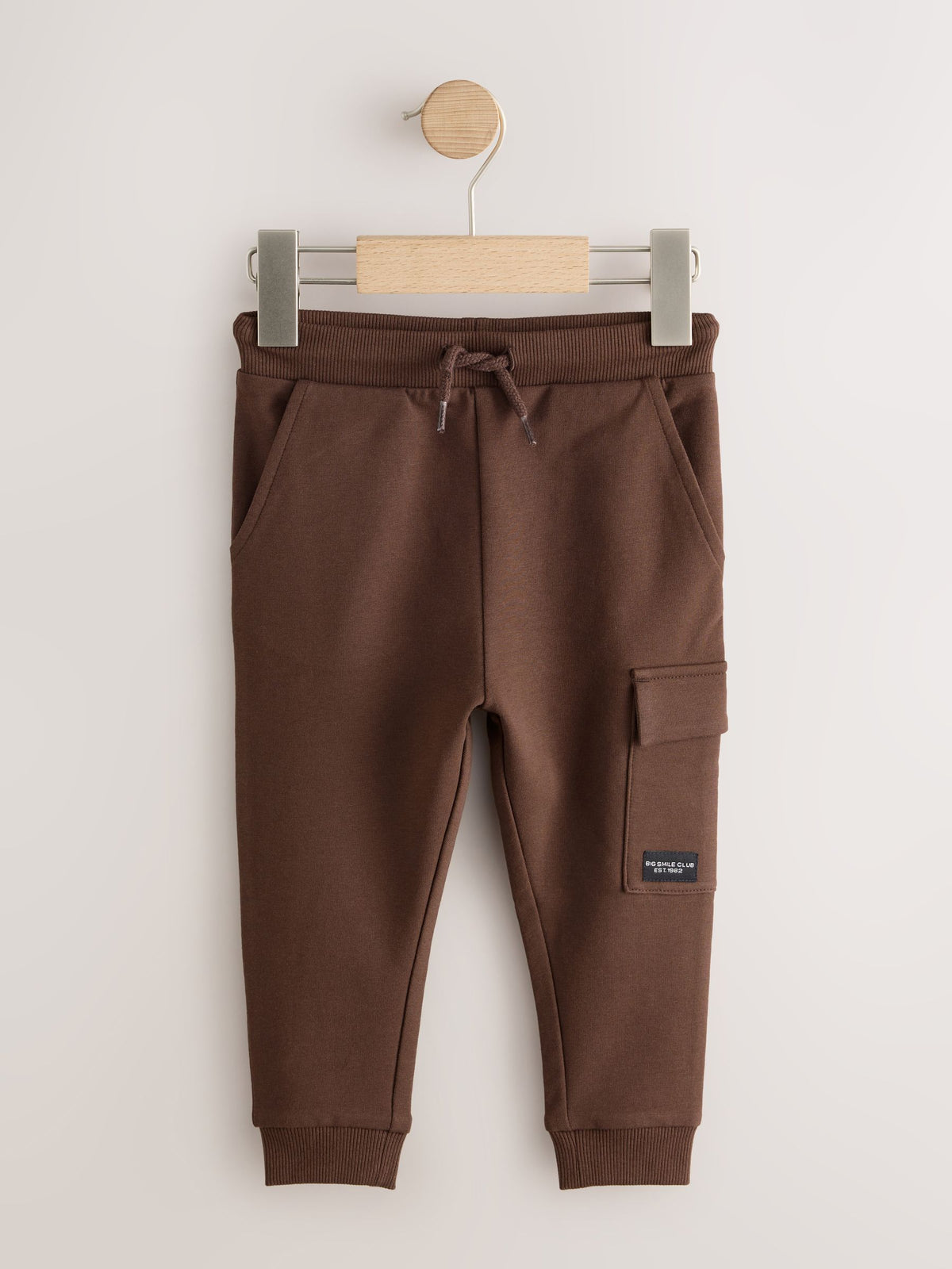 Dsiney Kidz - Chocolate Brown Skinny Utility Joggers (3mths-7yrs) image 1
