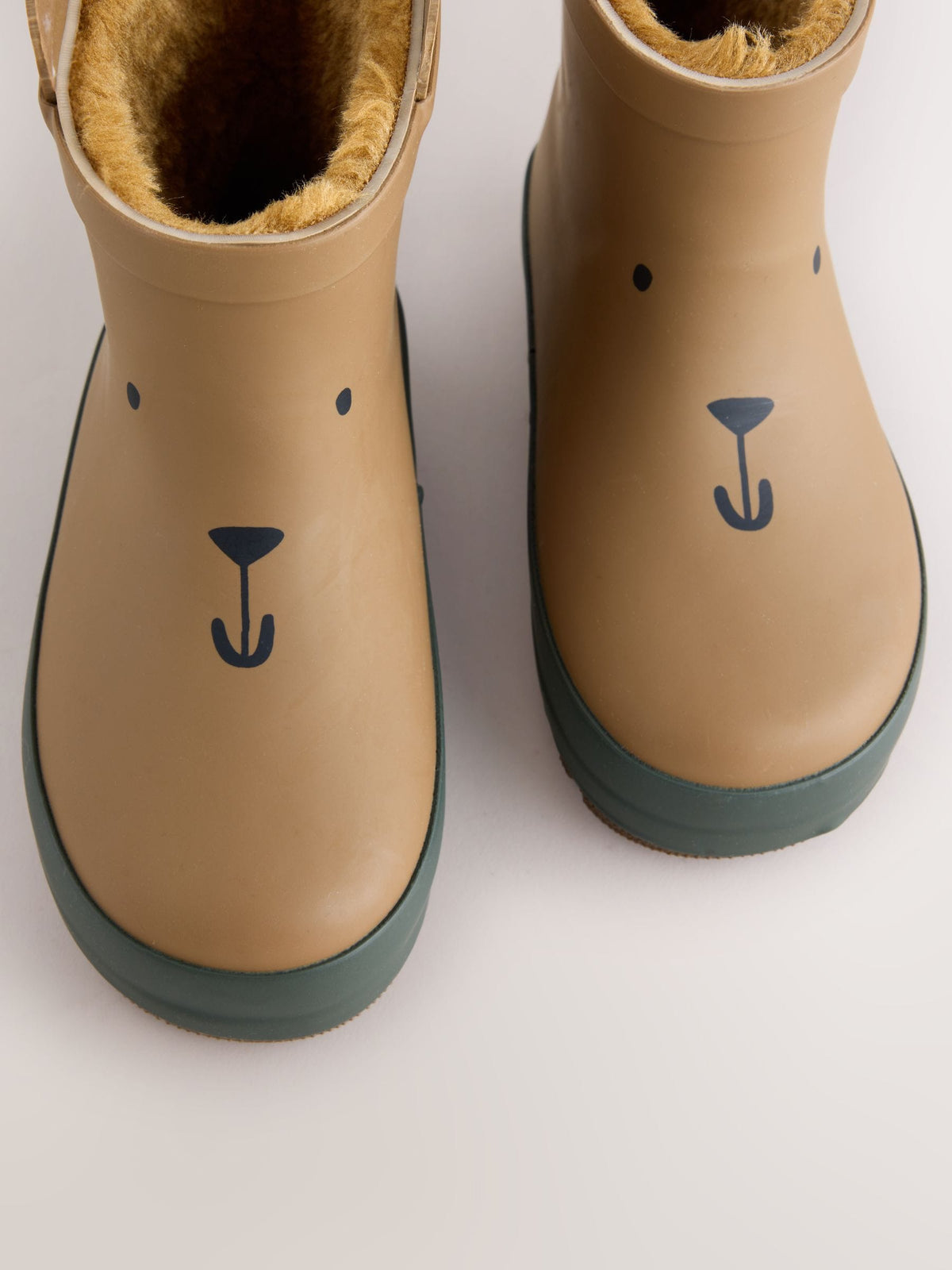 Dsiney Kidz - Brown Bear Warm Lined Ankle Wellies image 3