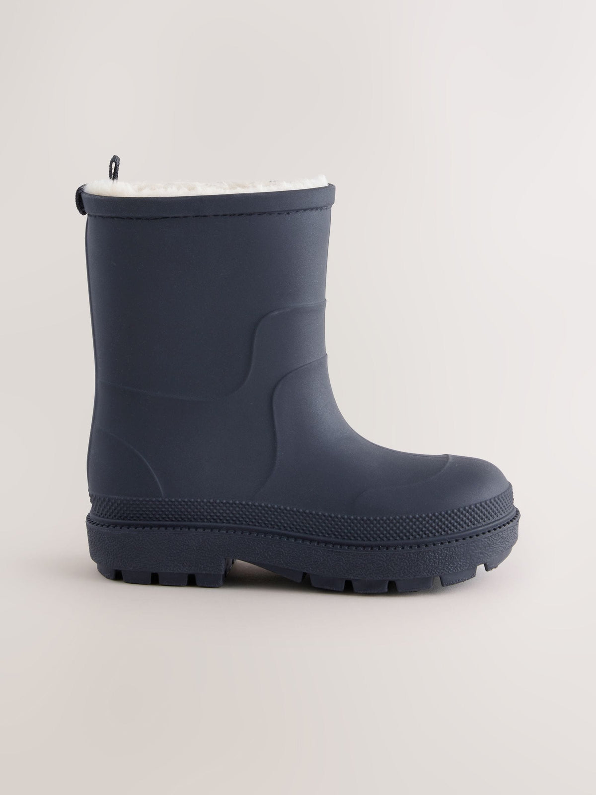 Navy Warm Lined Wellies - image 2