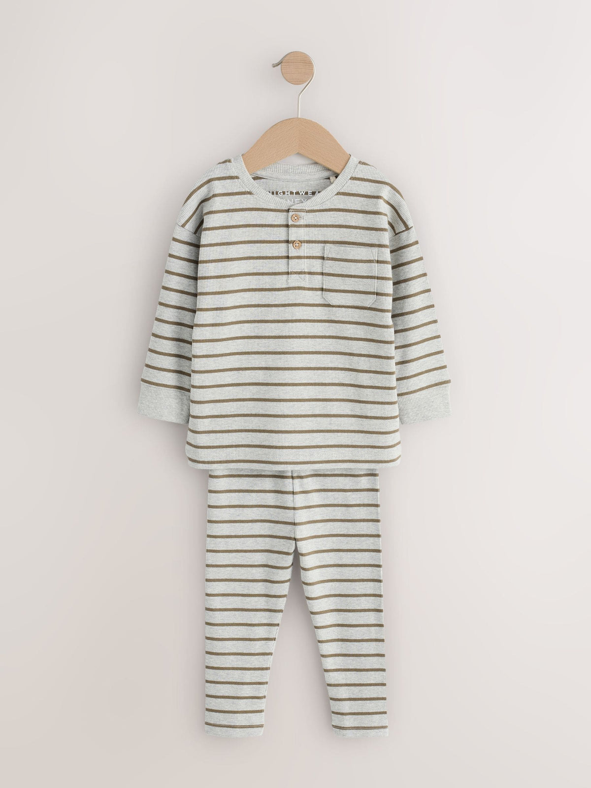 Blue/Grey/Maroon Snuggle Pyjamas Set 3 Pack (9mths-12yrs) - image 5