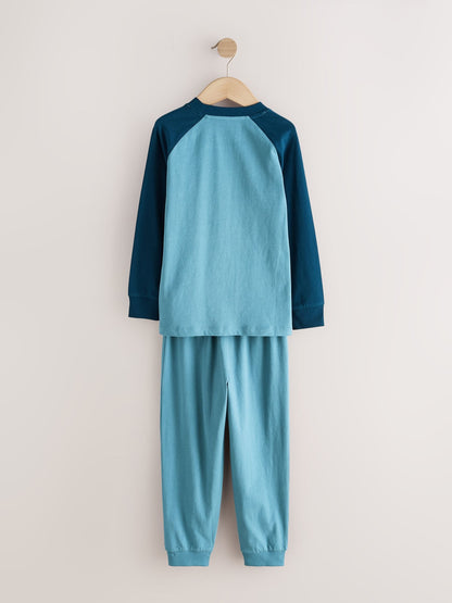 Red/Blue Cool Vibes Long Sleeve Pyjamas 2 Pack (3-16yrs) - image 8