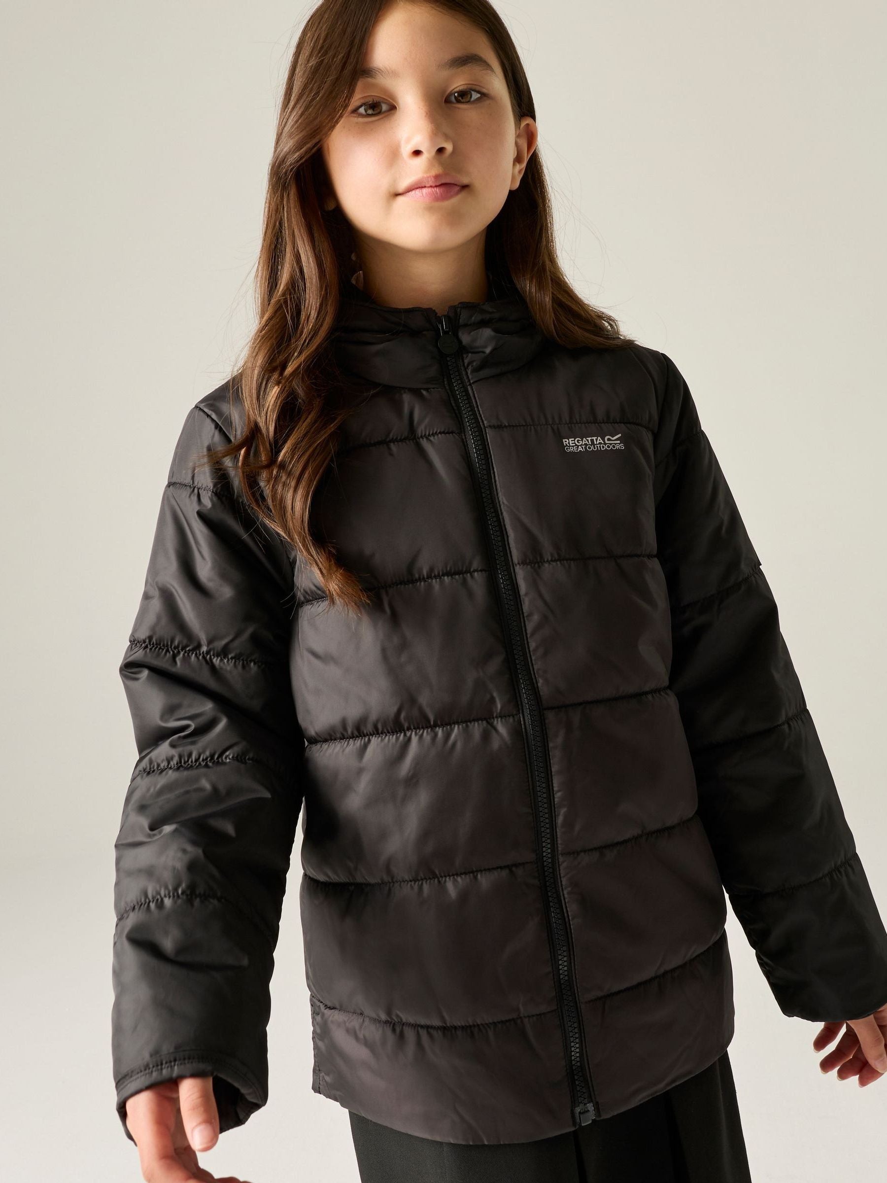 Dsiney Kidz - Regatta Black Halkner Baffled Jacket image 1