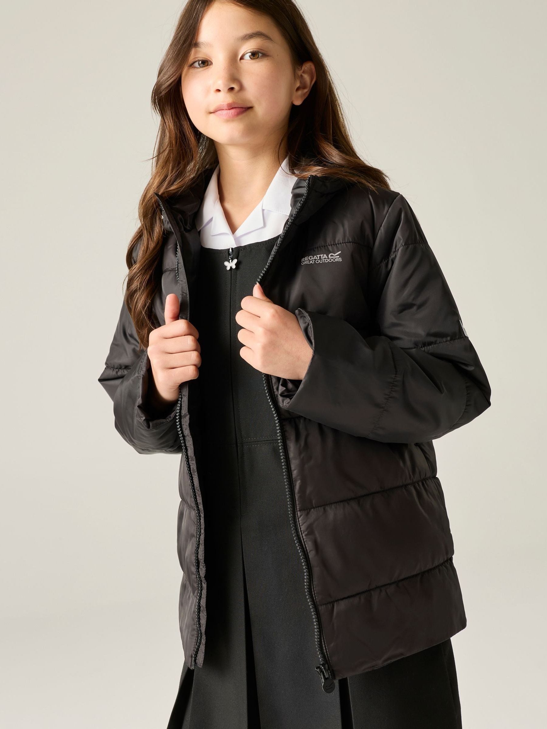 Dsiney Kidz - Regatta Black Halkner Baffled Jacket image 4
