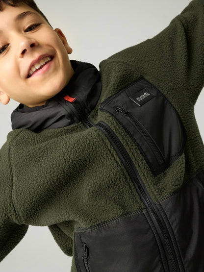 Dsiney Kidz - Regatta Green Munro Hybrid Fleece Jacket image 4