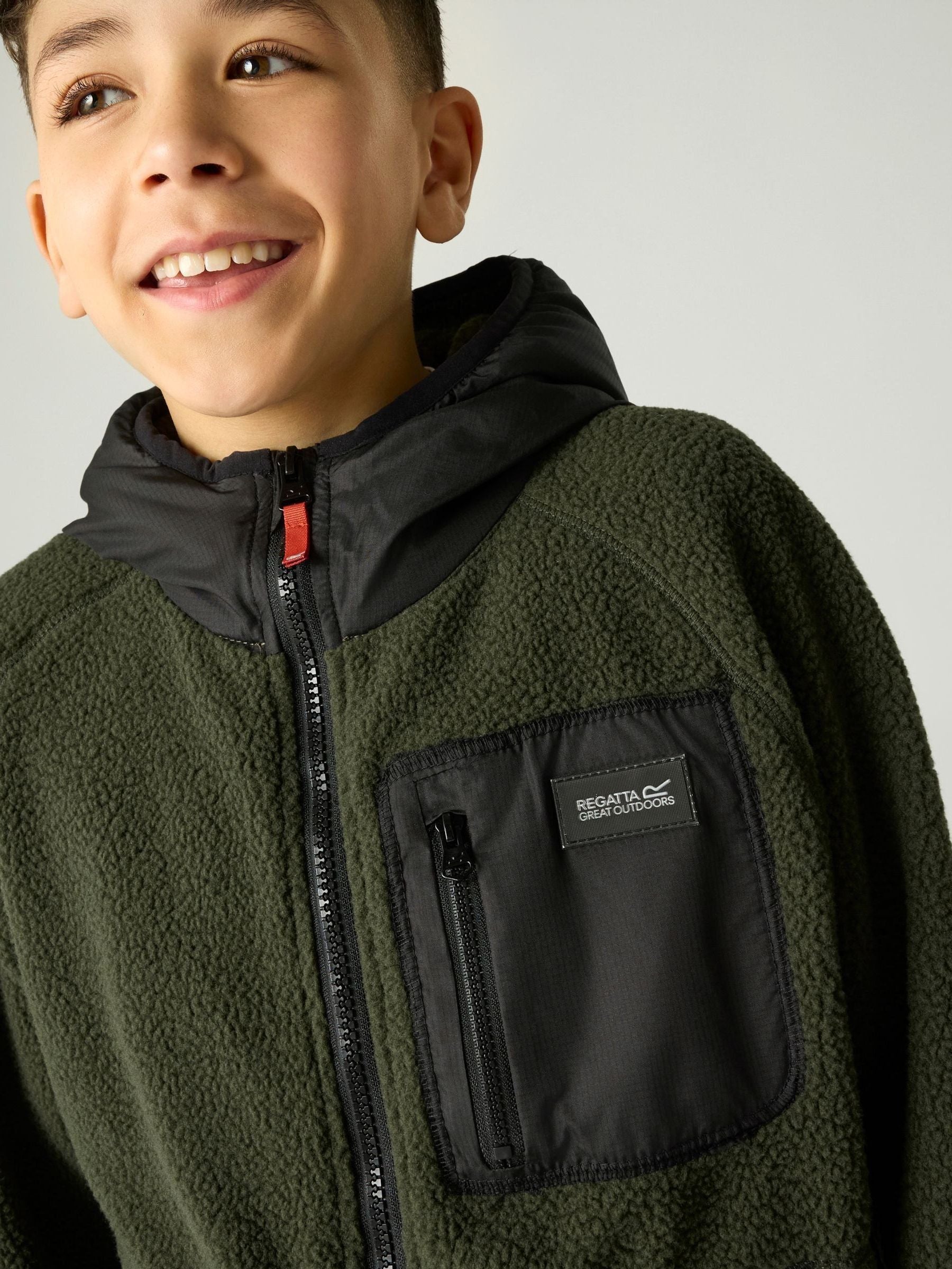 Dsiney Kidz - Regatta Green Munro Hybrid Fleece Jacket image 5