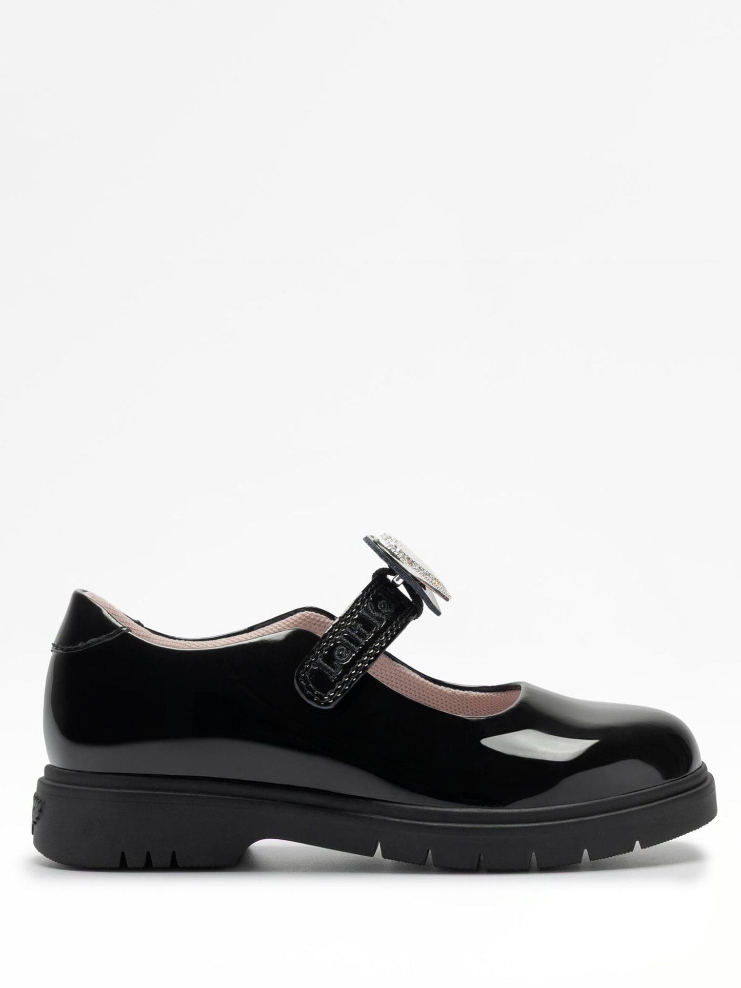 Lelli Kelly Black Sabrina Heart Mary Jane Shoes image 1