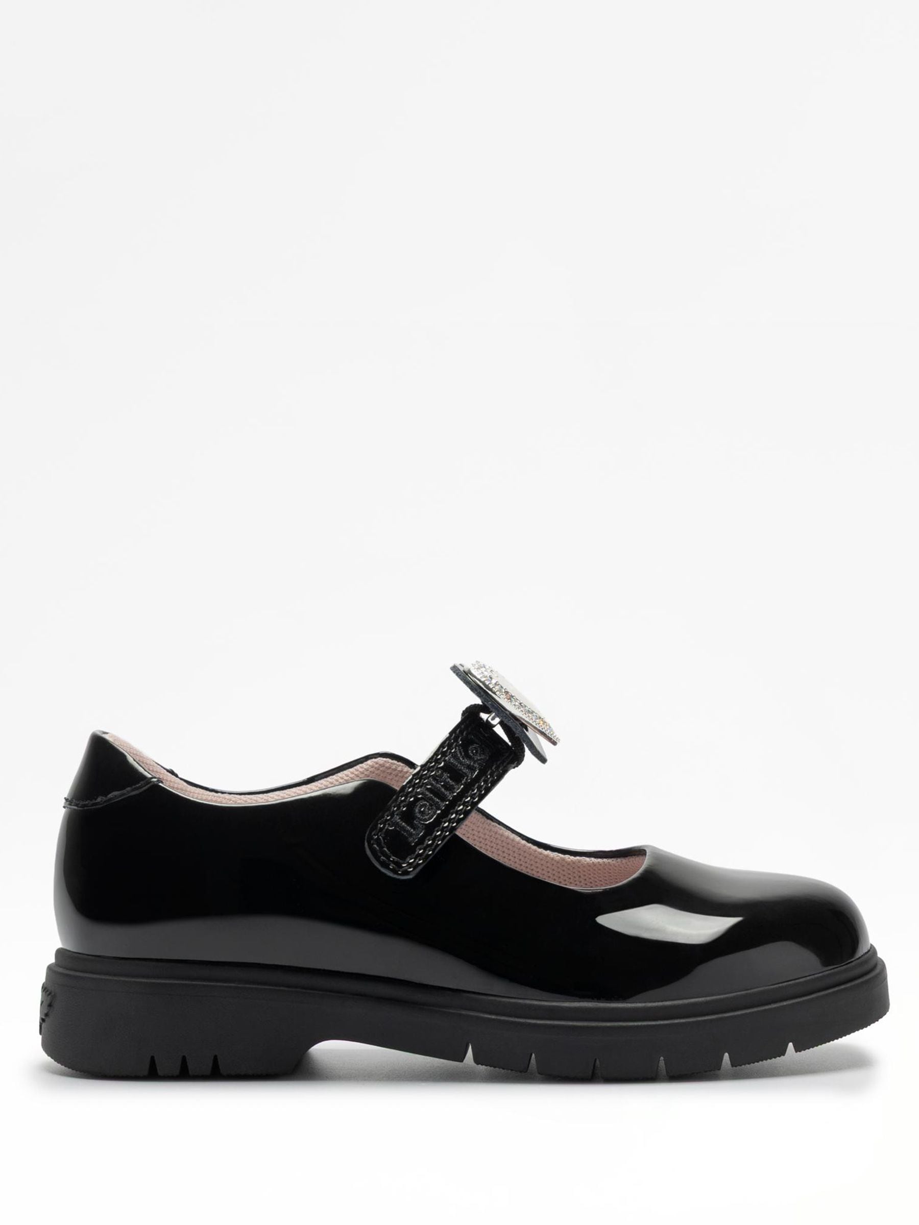 Lelli Kelly Black Sabrina Heart Mary Jane Shoes image 1