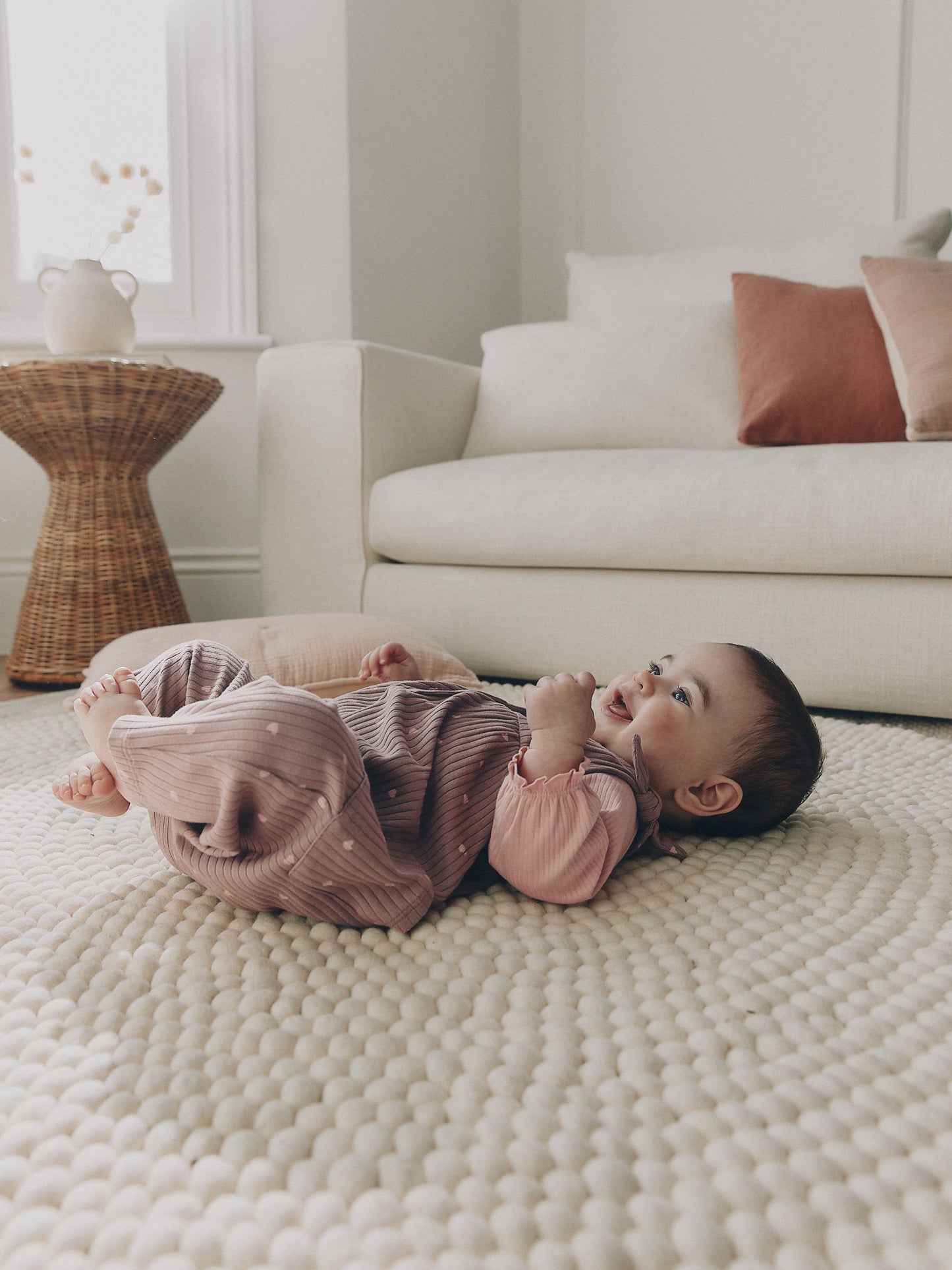 Chocolate Brown Spot Jersey Dungaree and Bodysuit Baby Set 2 Piece (0mths-2yrs) image 2